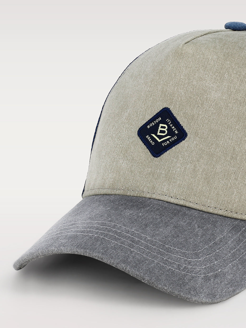 Mesh canvas cap