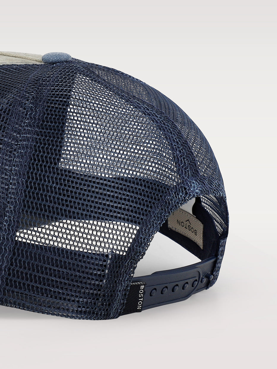 Mesh canvas cap