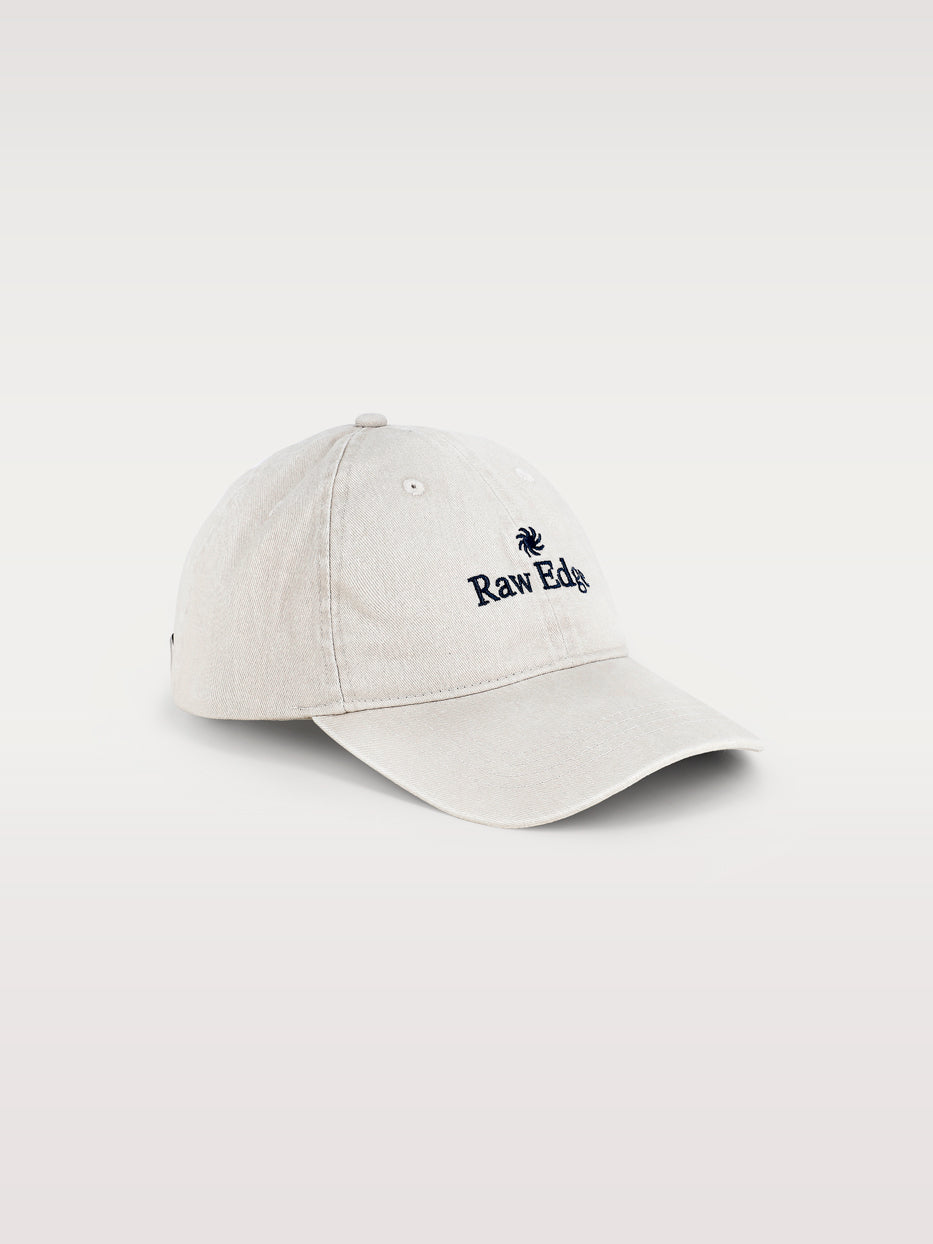 Embroidered washed cap