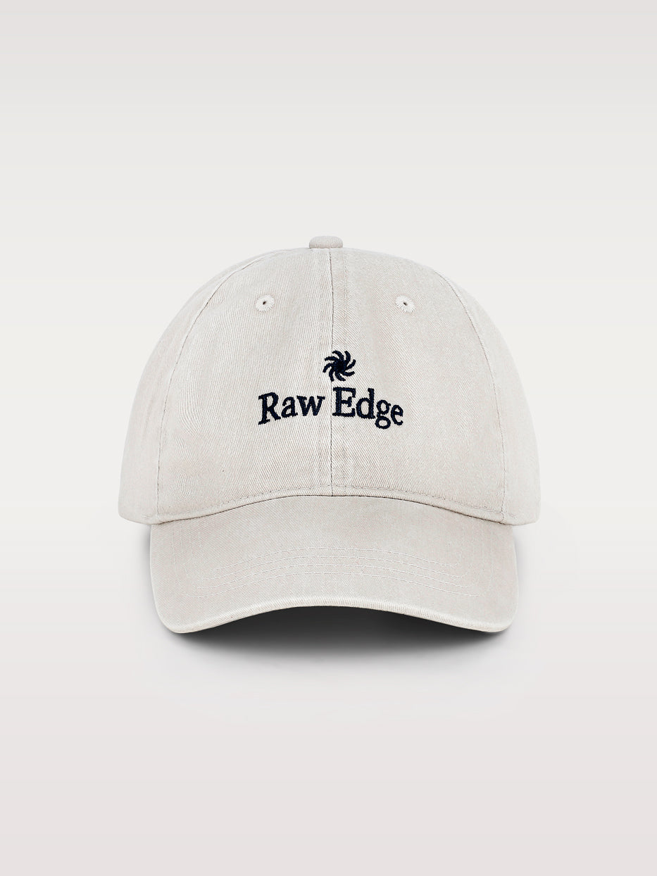 Embroidered washed cap