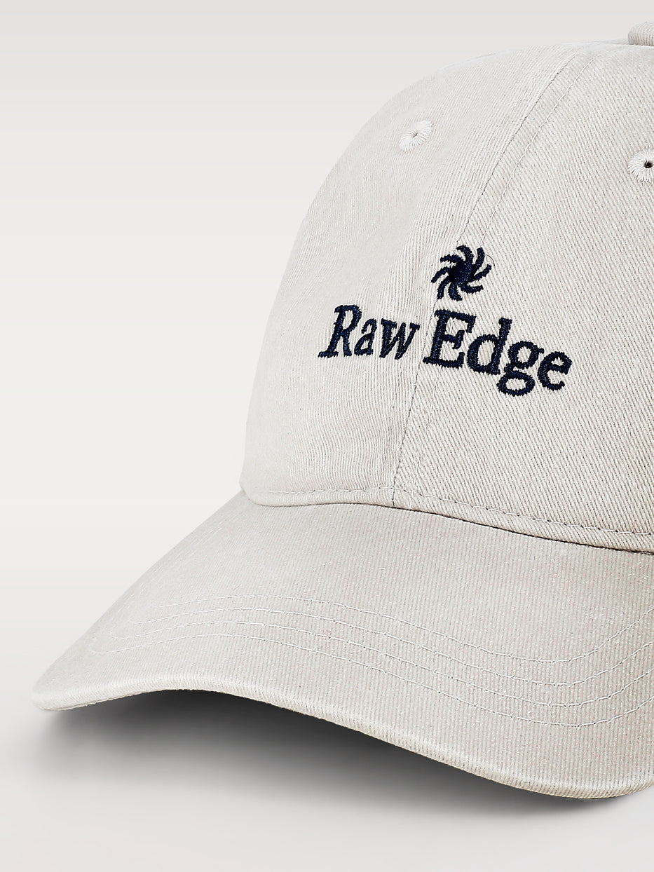 Embroidered washed cap