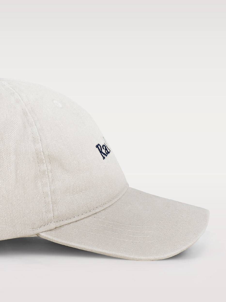 Embroidered washed cap