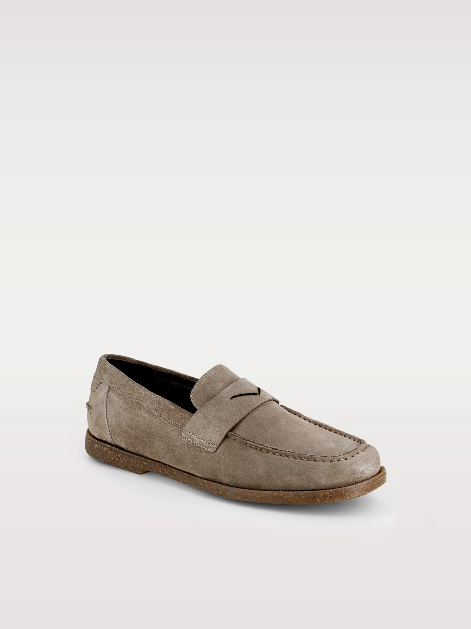 Leather moccasin