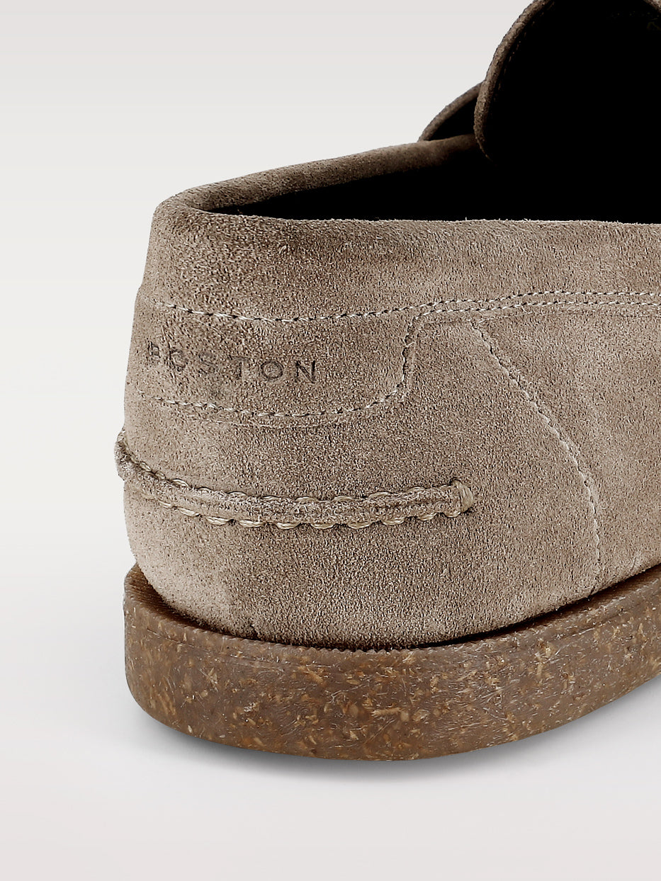 Leather moccasin