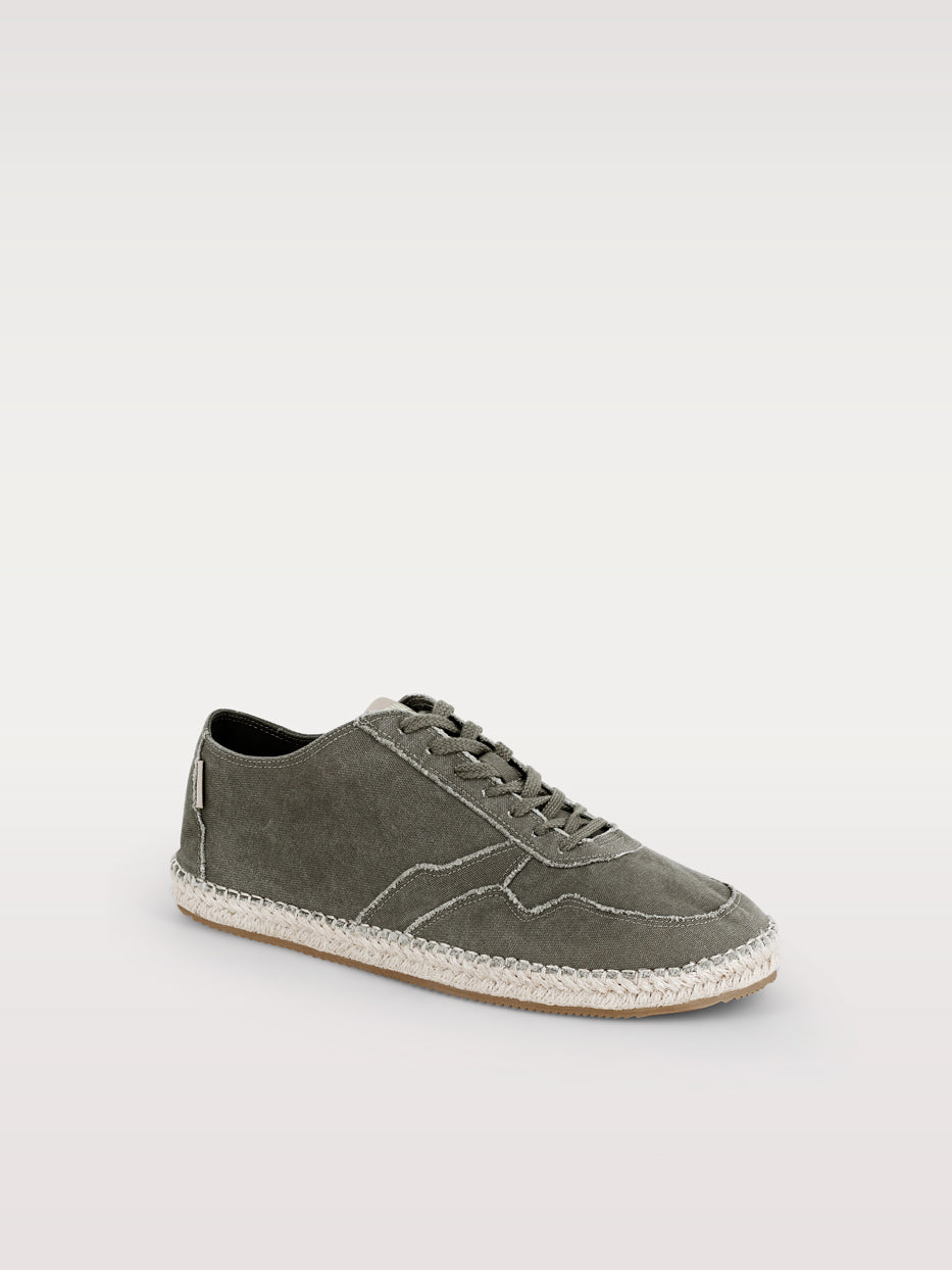 Canvas and espadrille sneakers