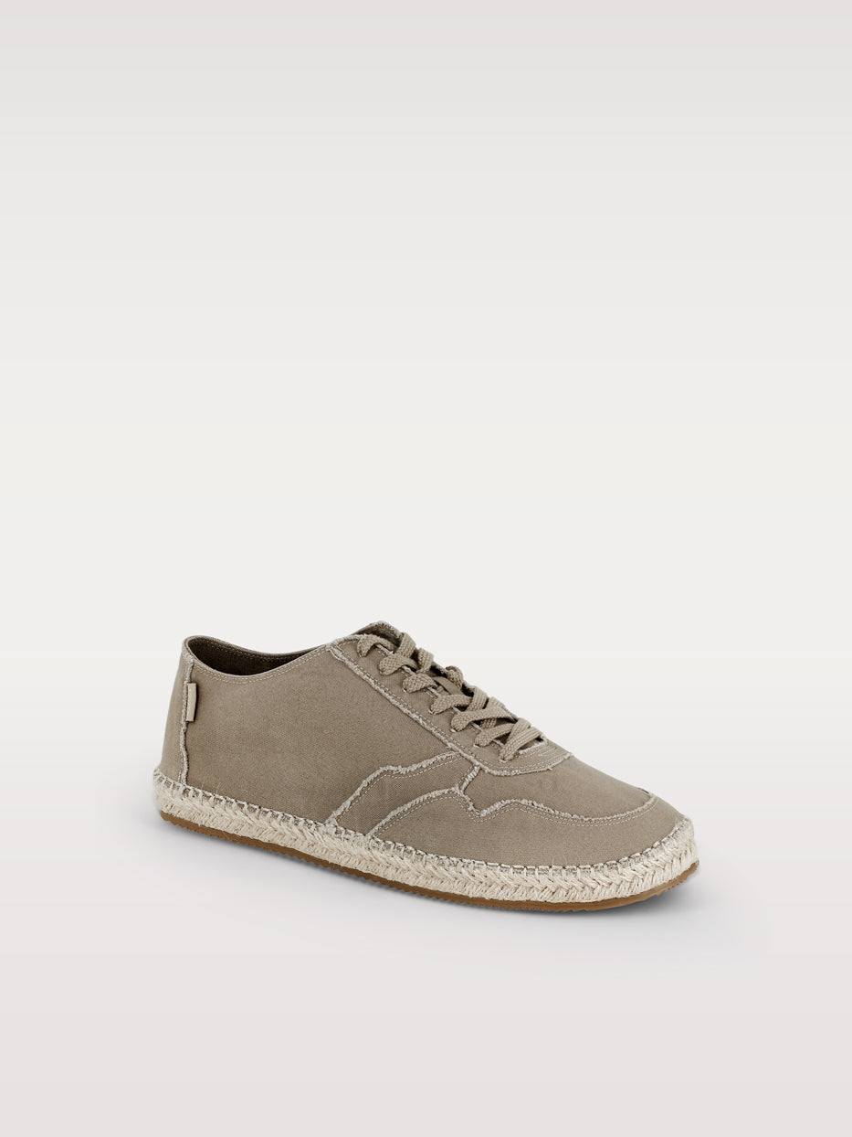 Canvas and espadrille sneakers