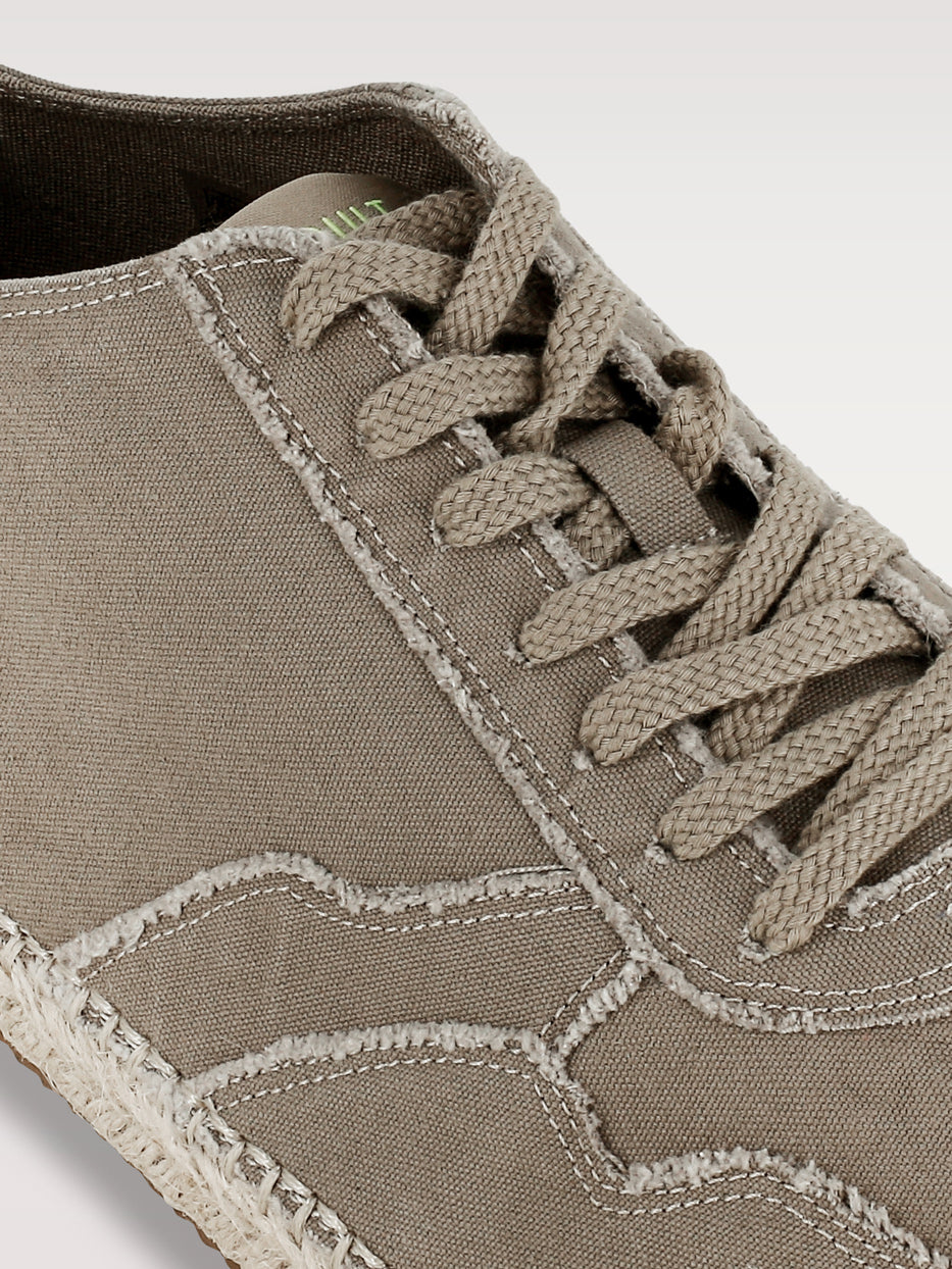 Canvas and espadrille sneakers
