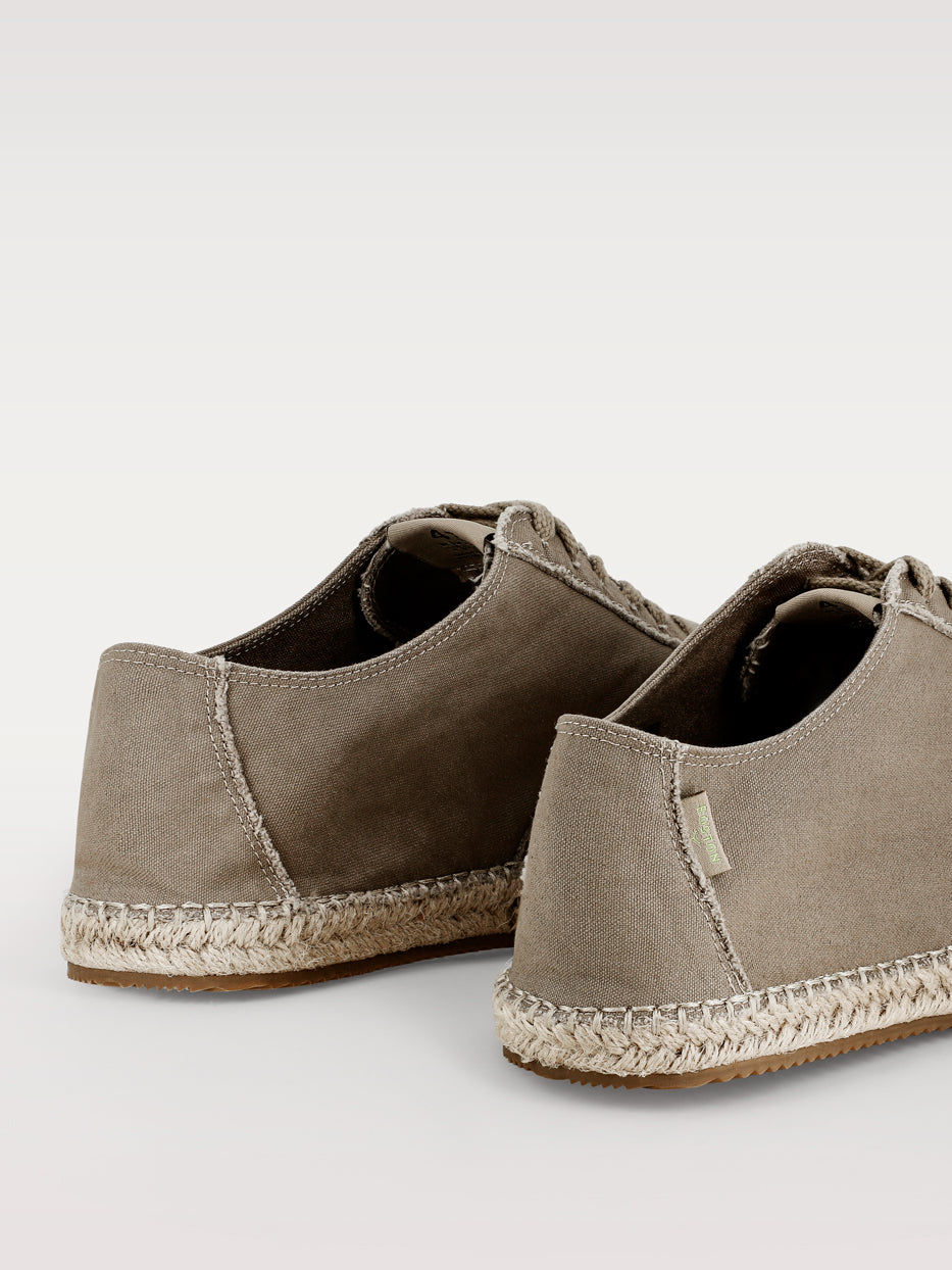 Canvas and espadrille sneakers