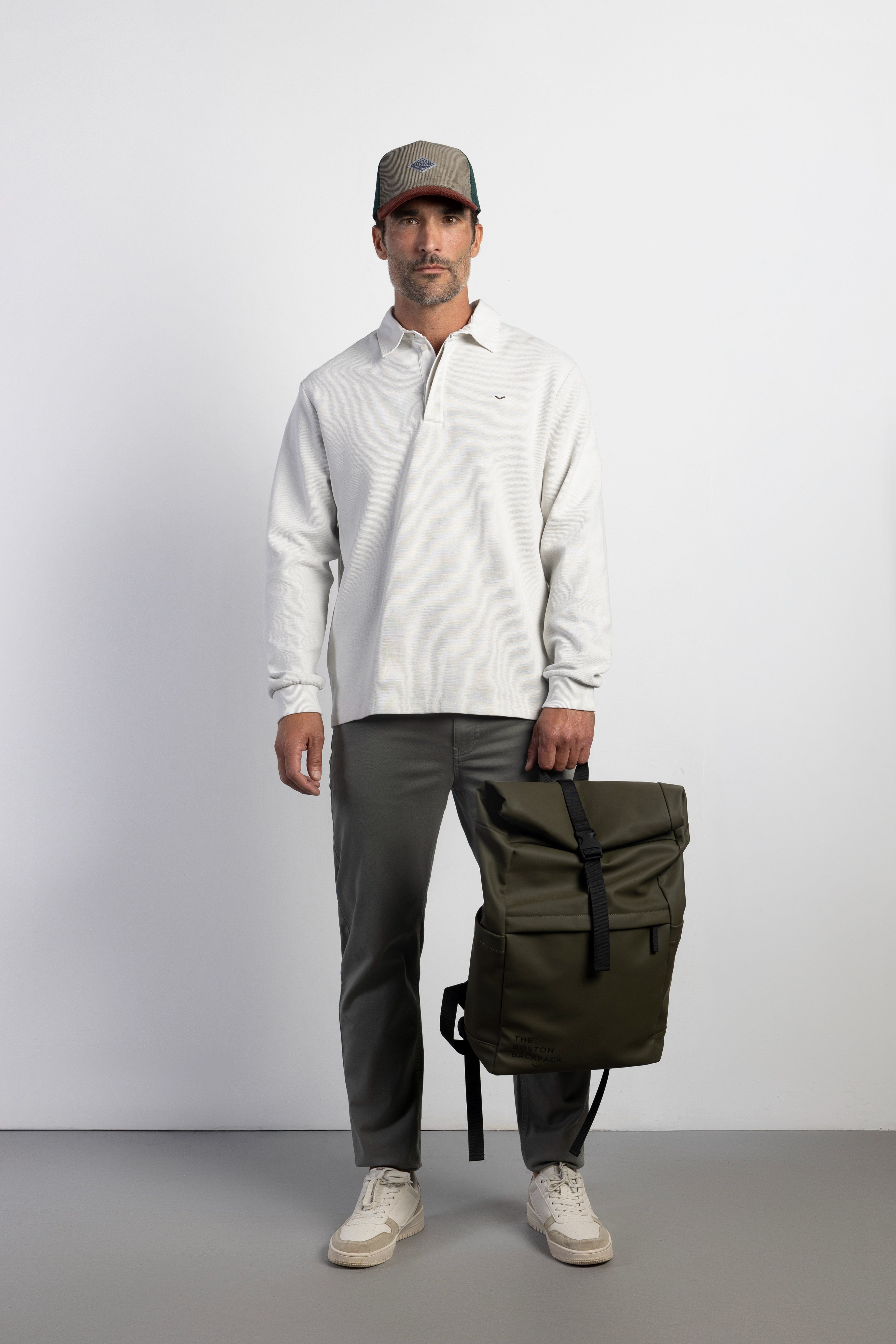 Pantalón slim fit sarga 5b