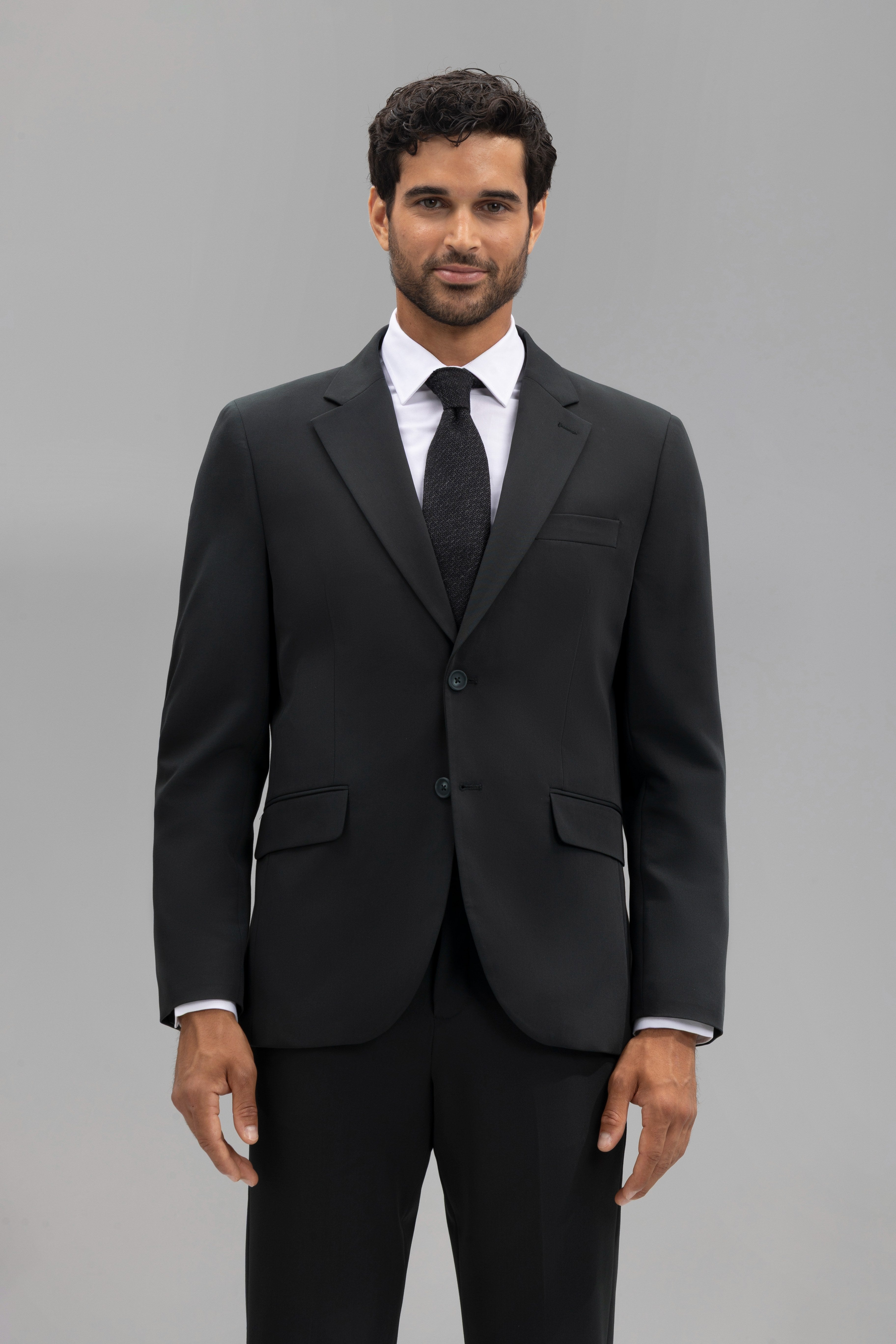 Americana traje slim fit liso