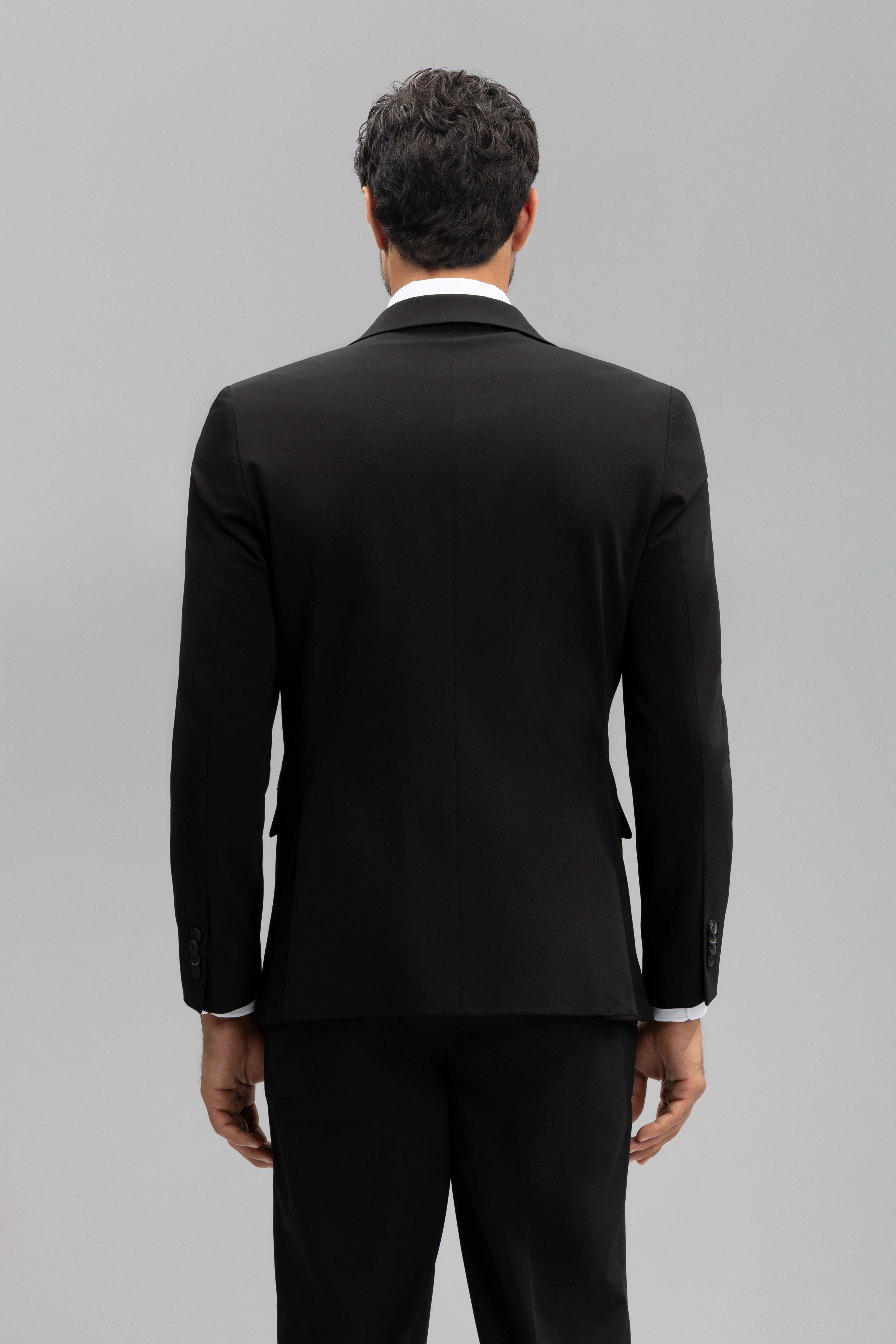 Americana traje slim fit liso