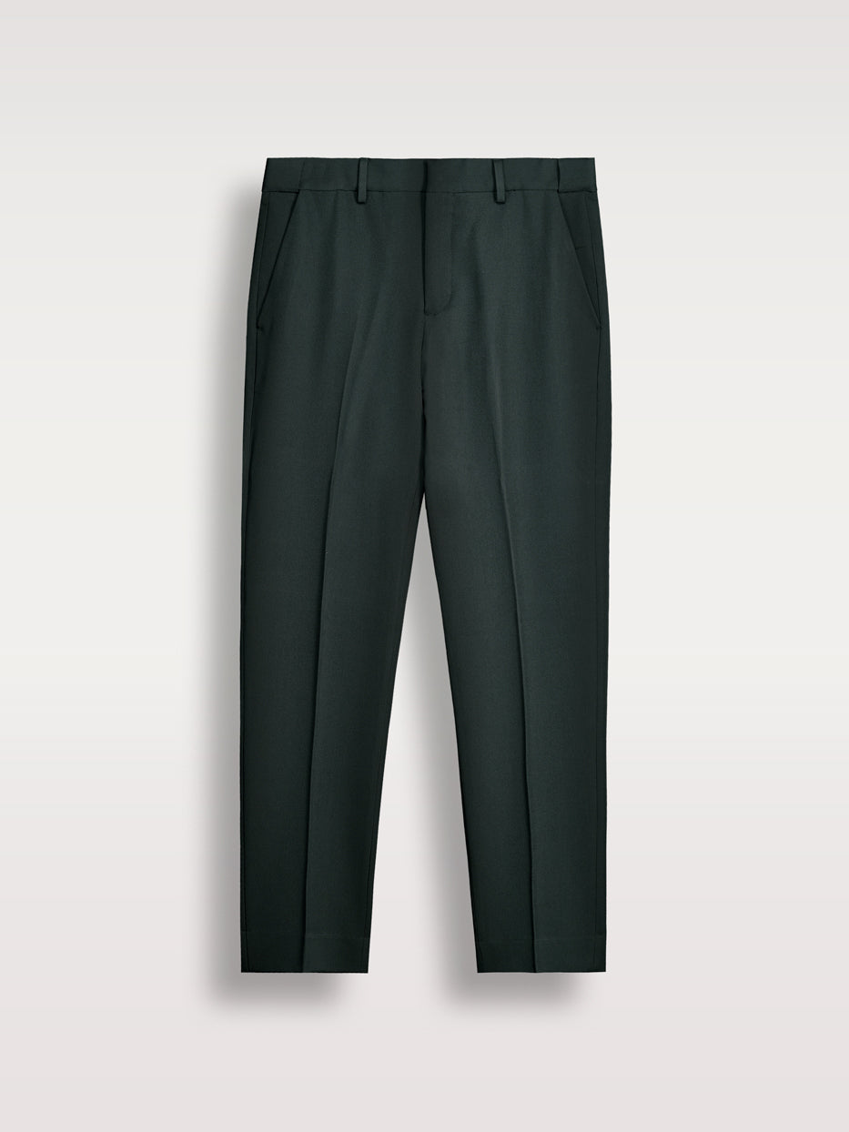 Pantalón traje slim fit liso