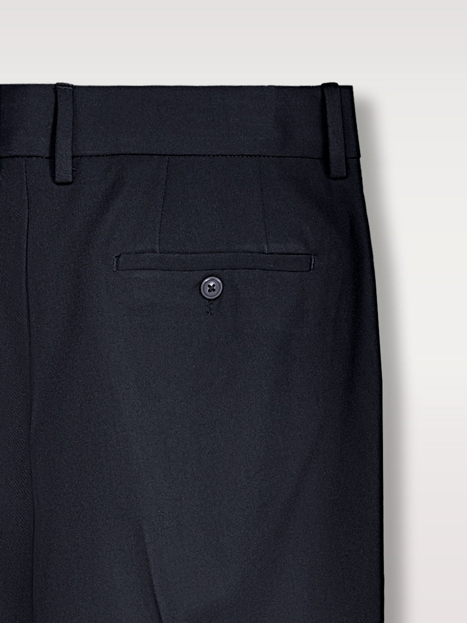 Pantalón traje slim fit liso