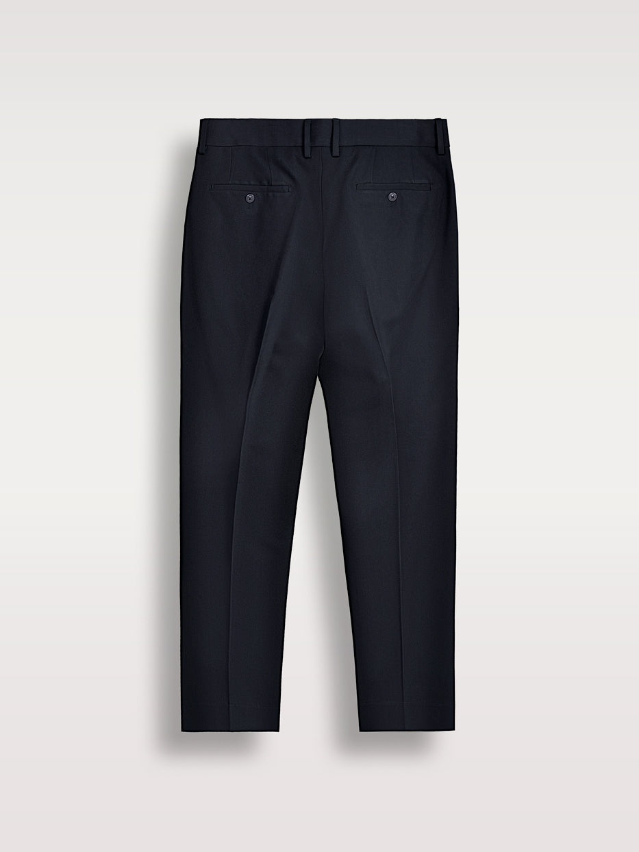Pantalón traje slim fit liso