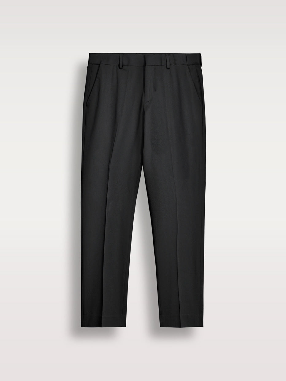 Pantalón traje slim fit liso