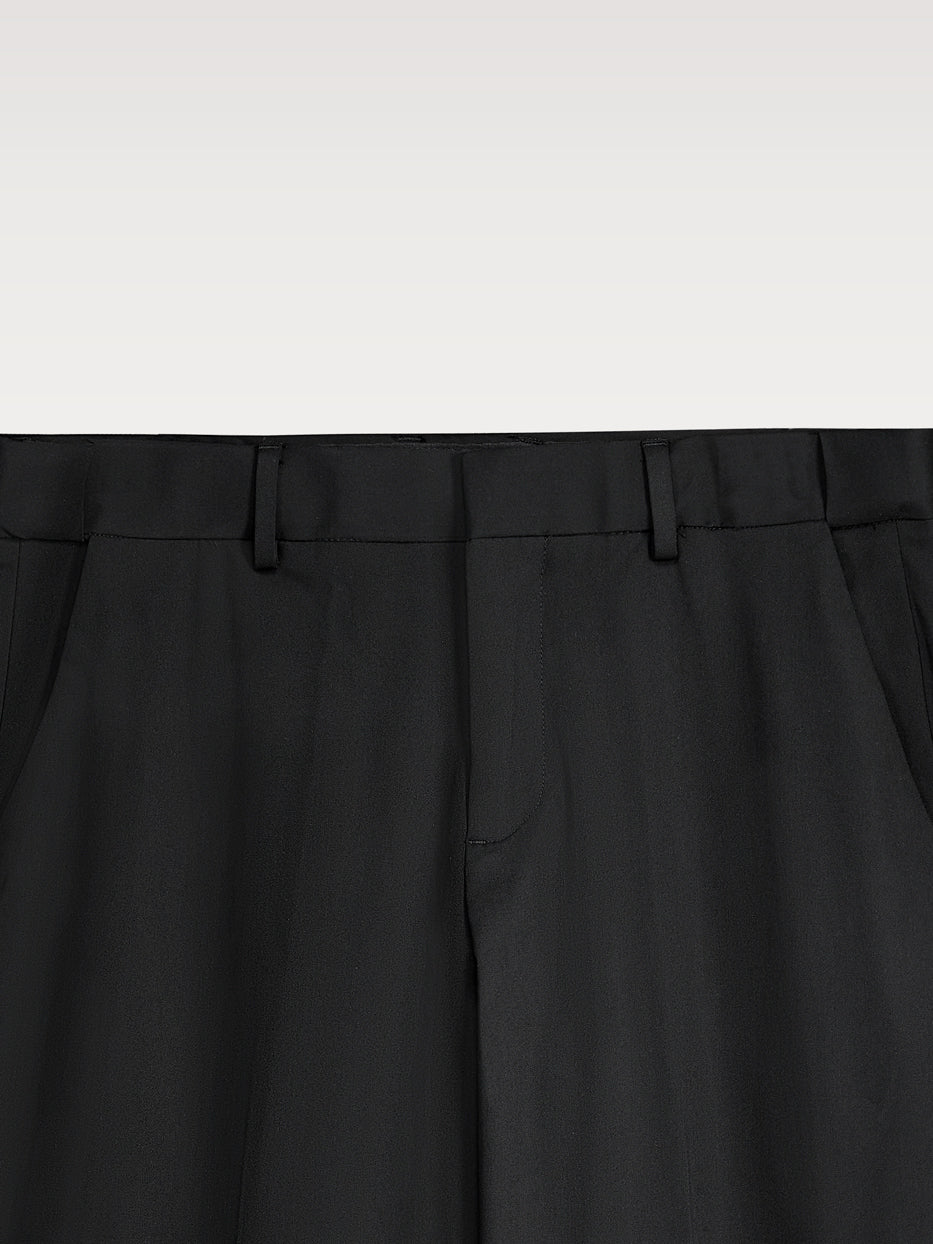 Pantalón traje slim fit liso