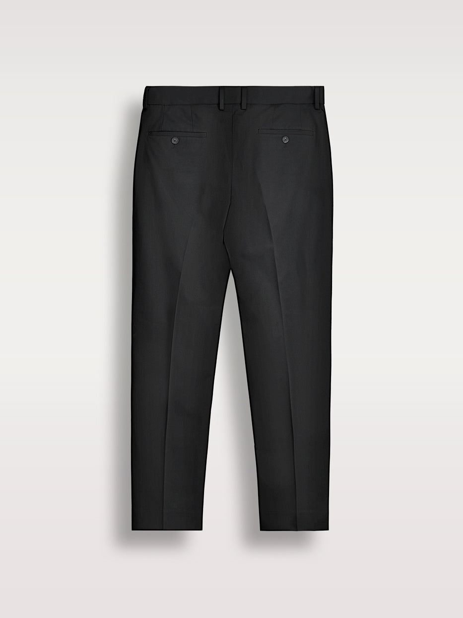 Pantalón traje slim fit liso
