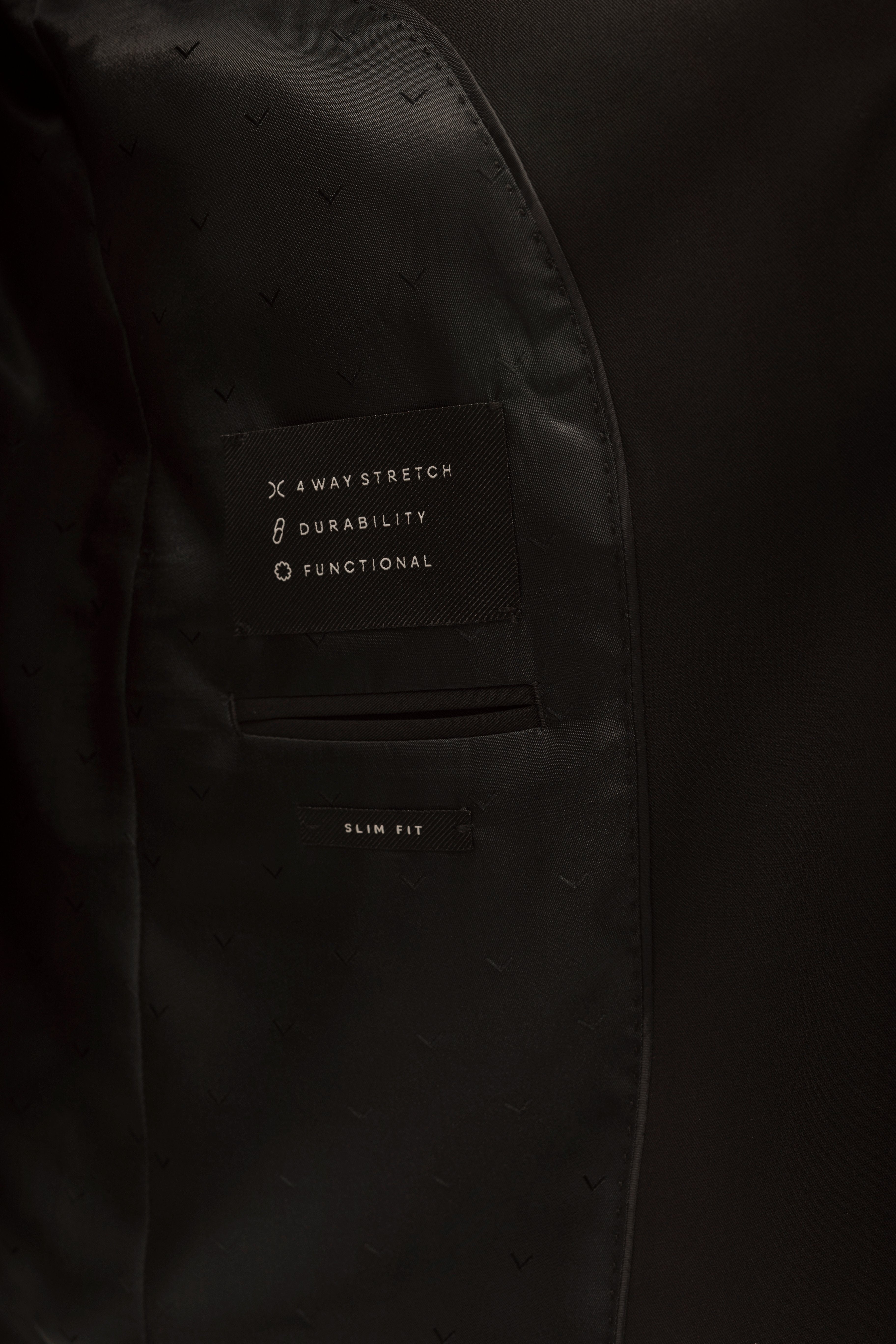 Americana traje slim fit liso