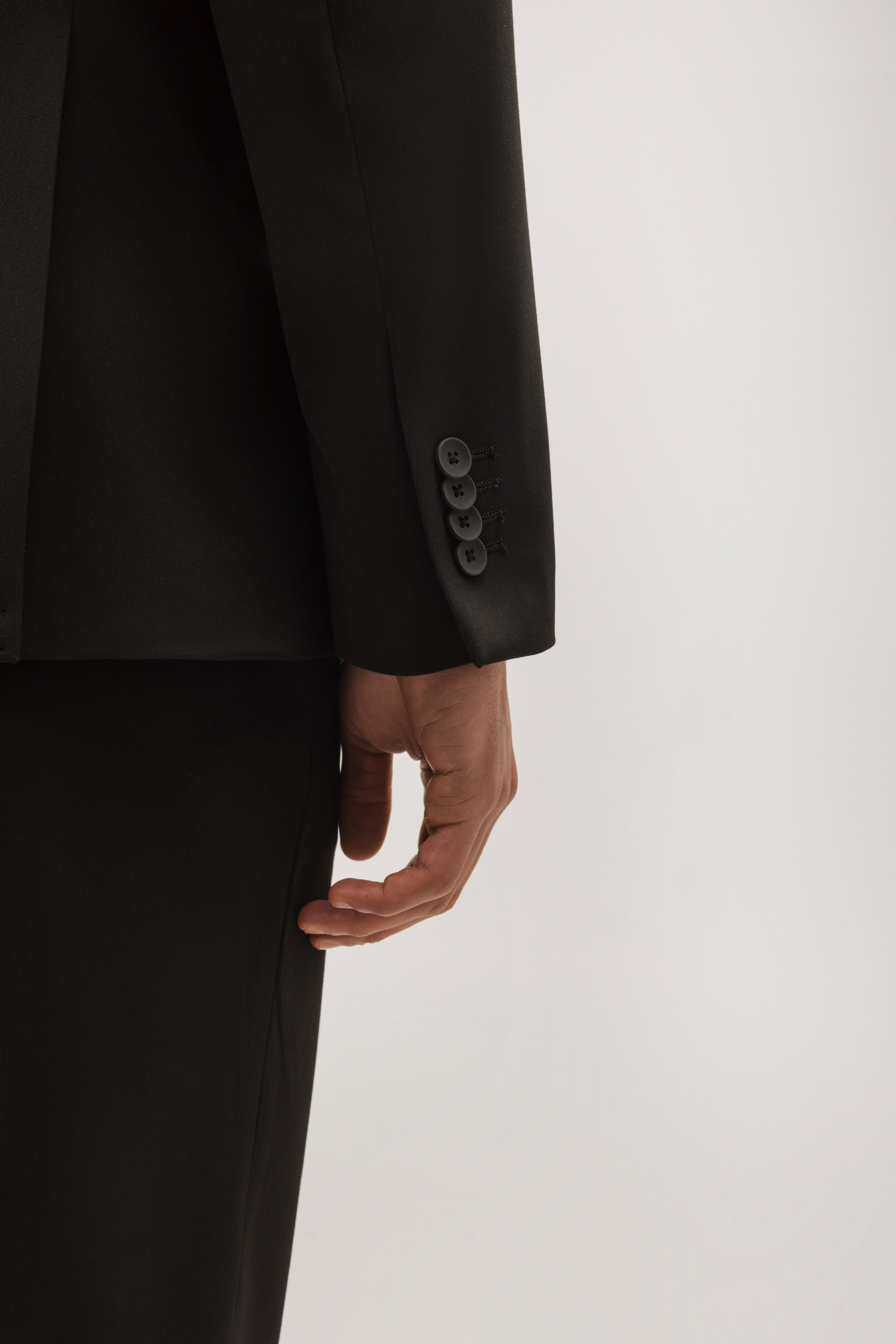 Americana traje slim fit liso