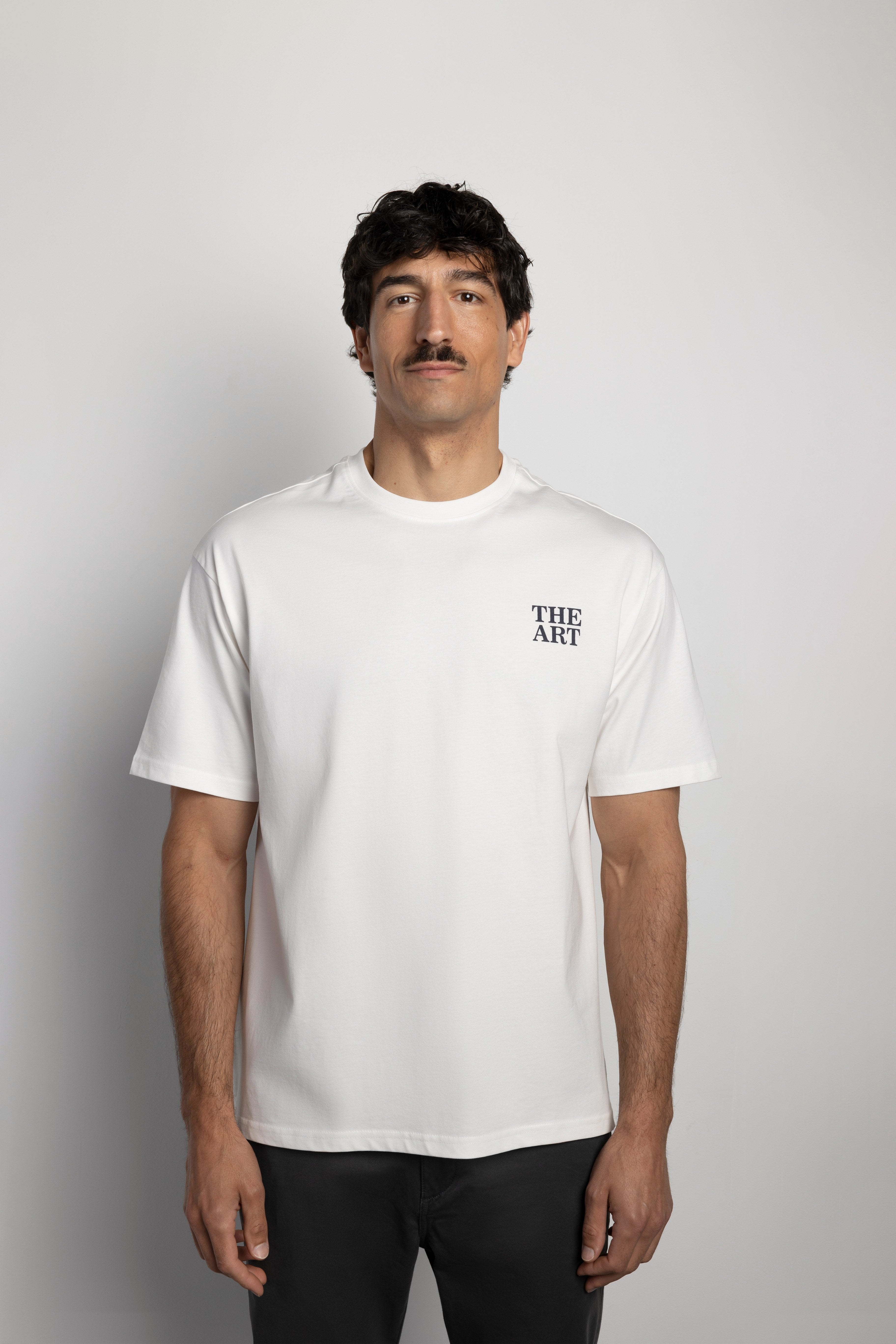 Camiseta oversize gráfica
