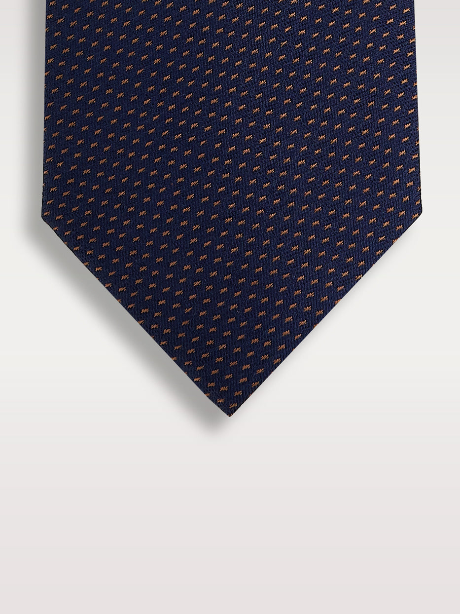 Corbata 100% seda falso liso