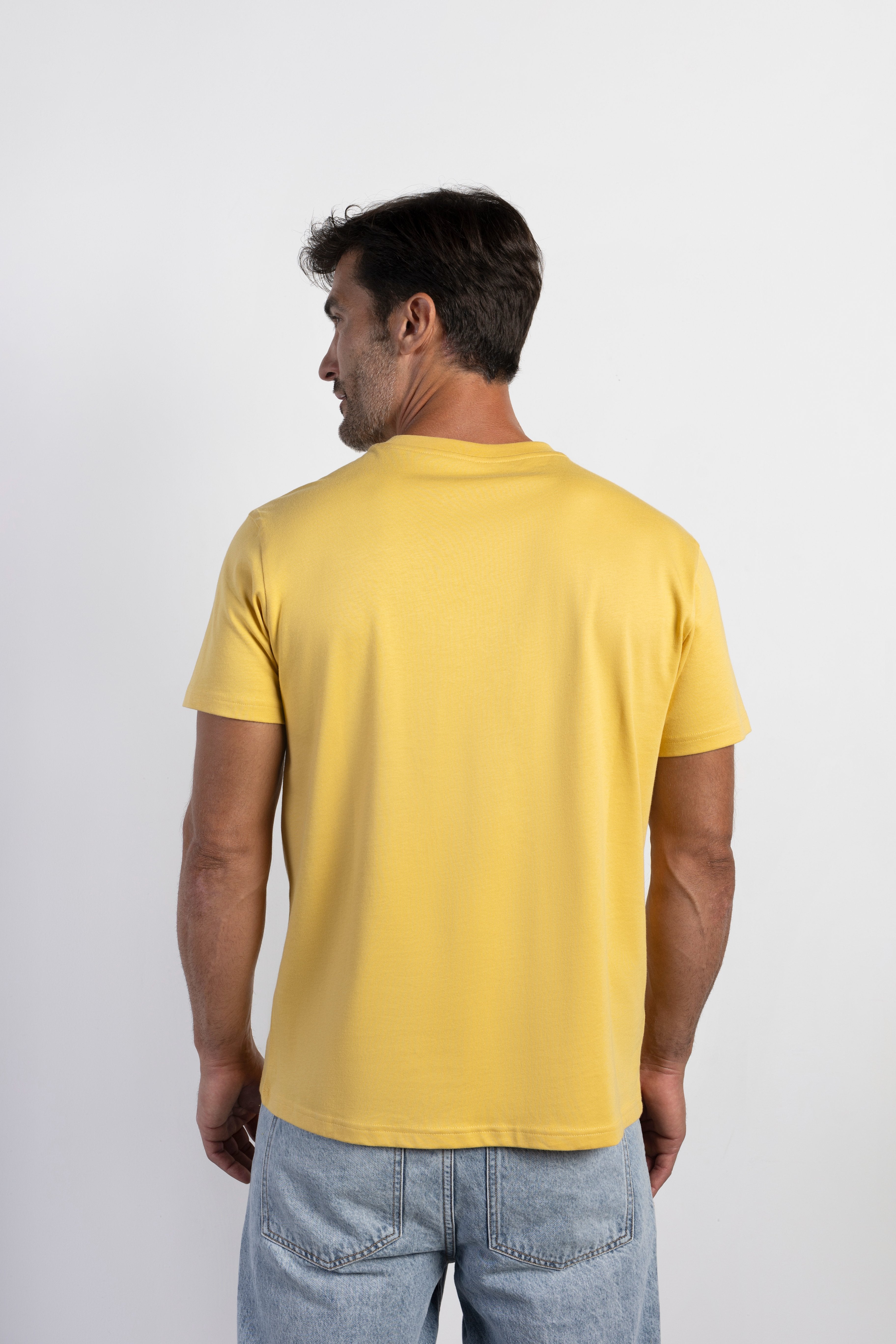 Camiseta confort logo bordado