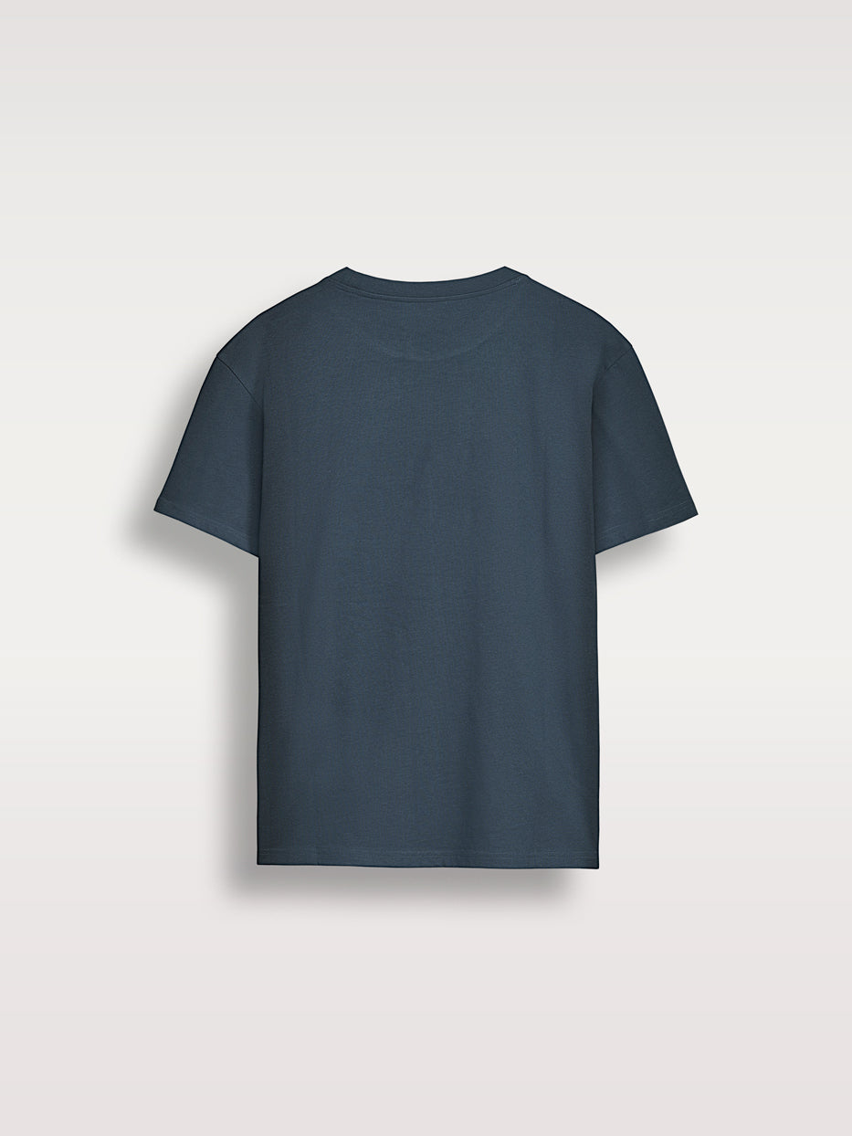 Camiseta confort logo bordado