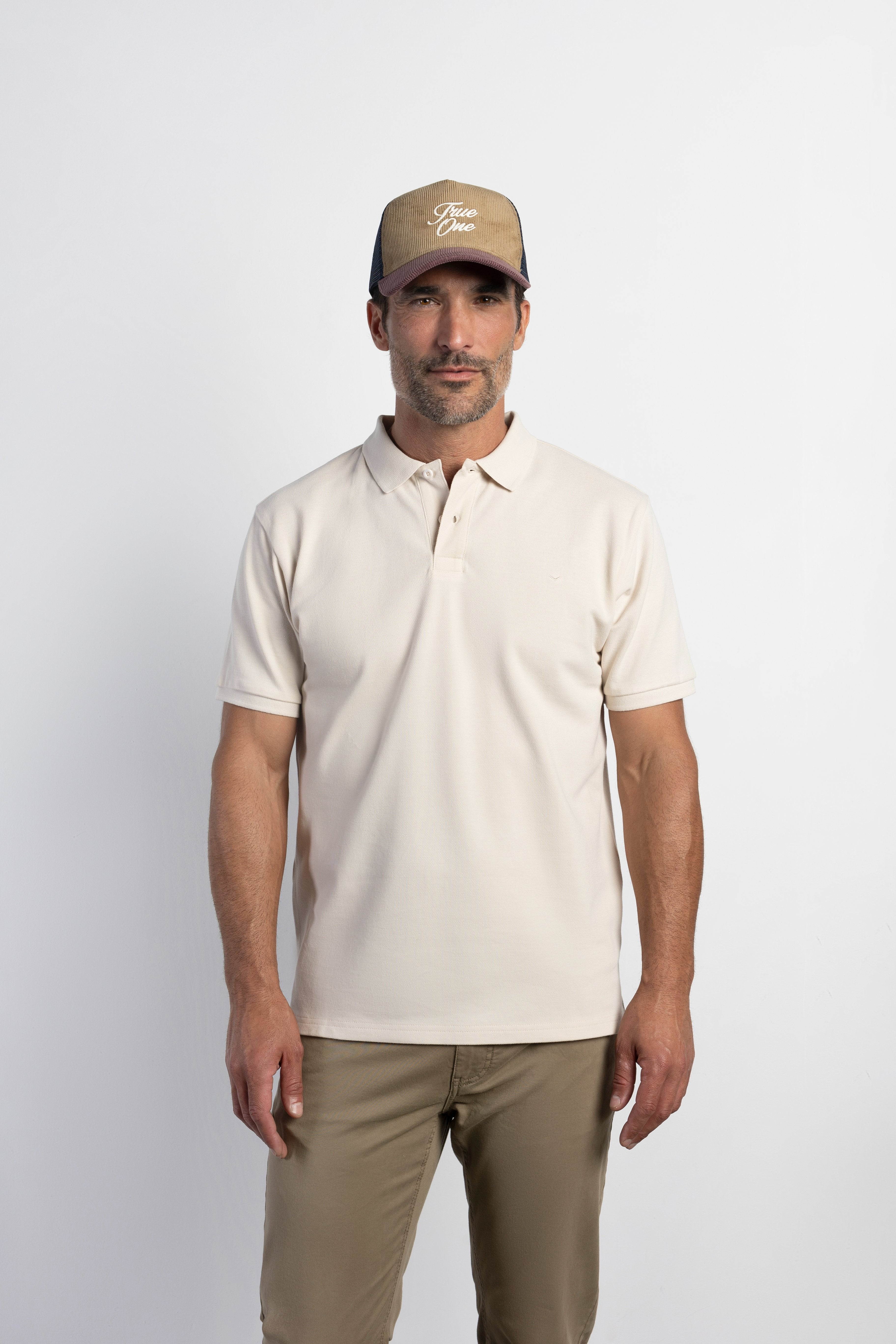 Polo algodón manga corta esencial