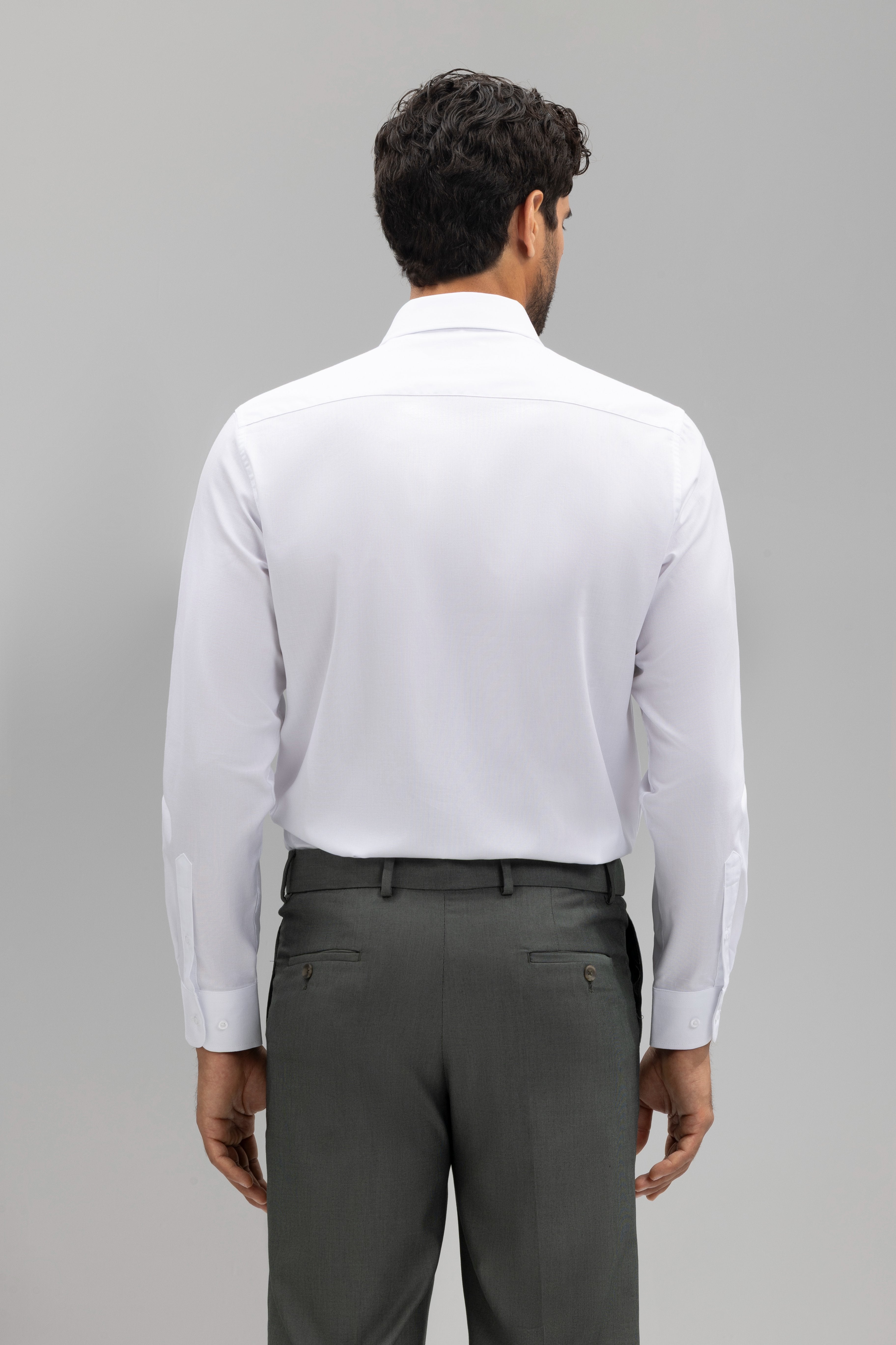 Camisa vestir regular fit estructura