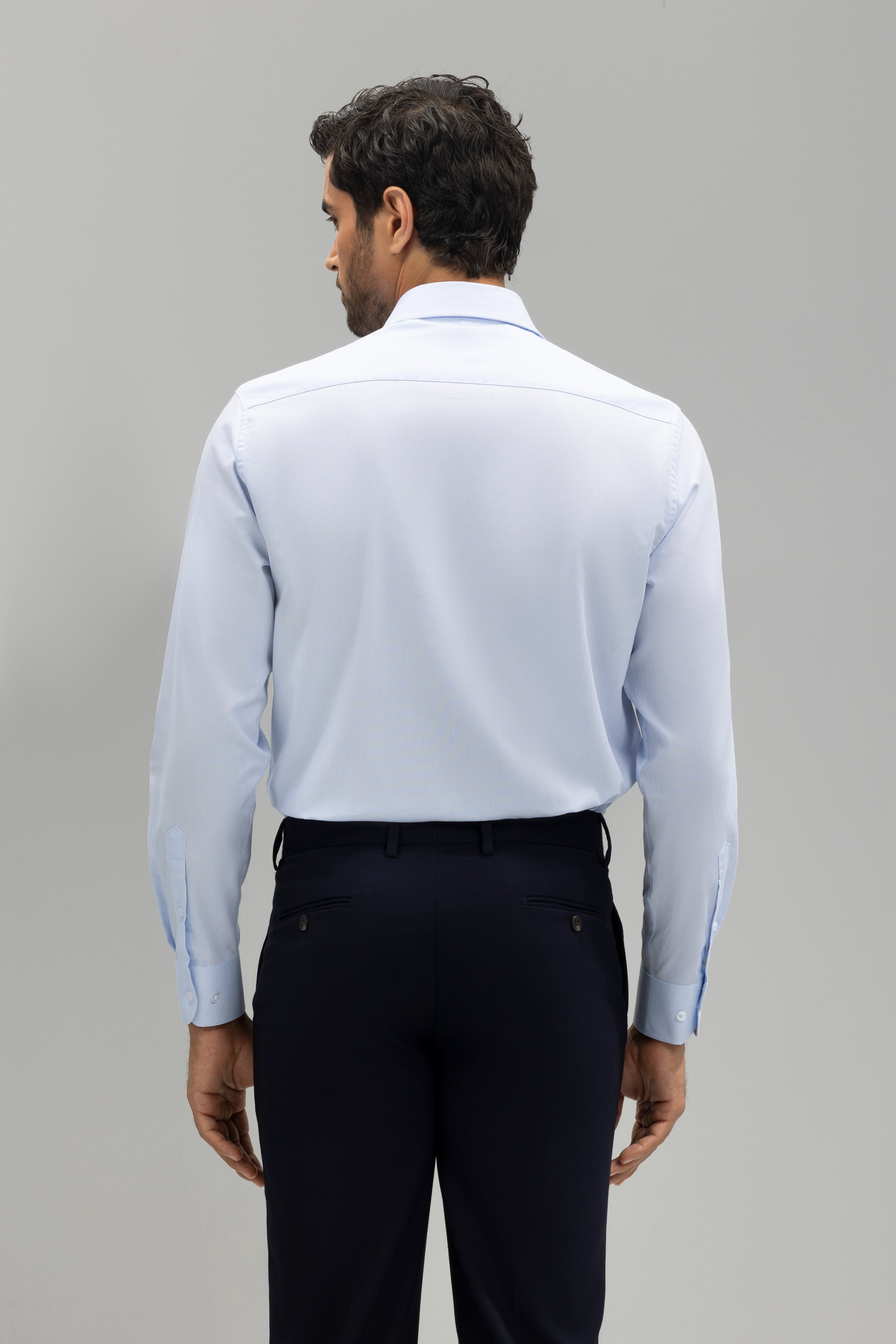 Camisa vestir regular fit estructura