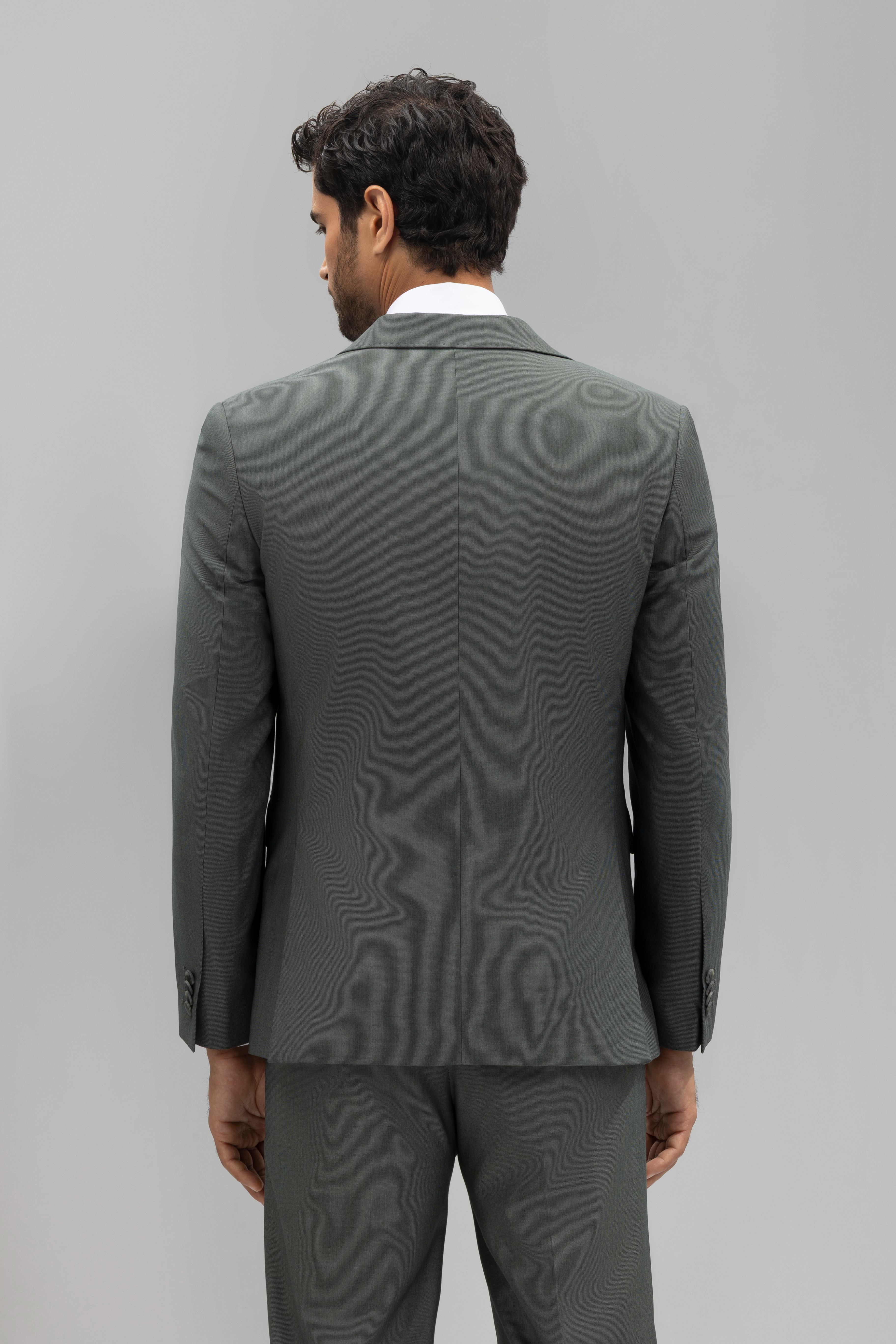 Americana traje slim fit estructura