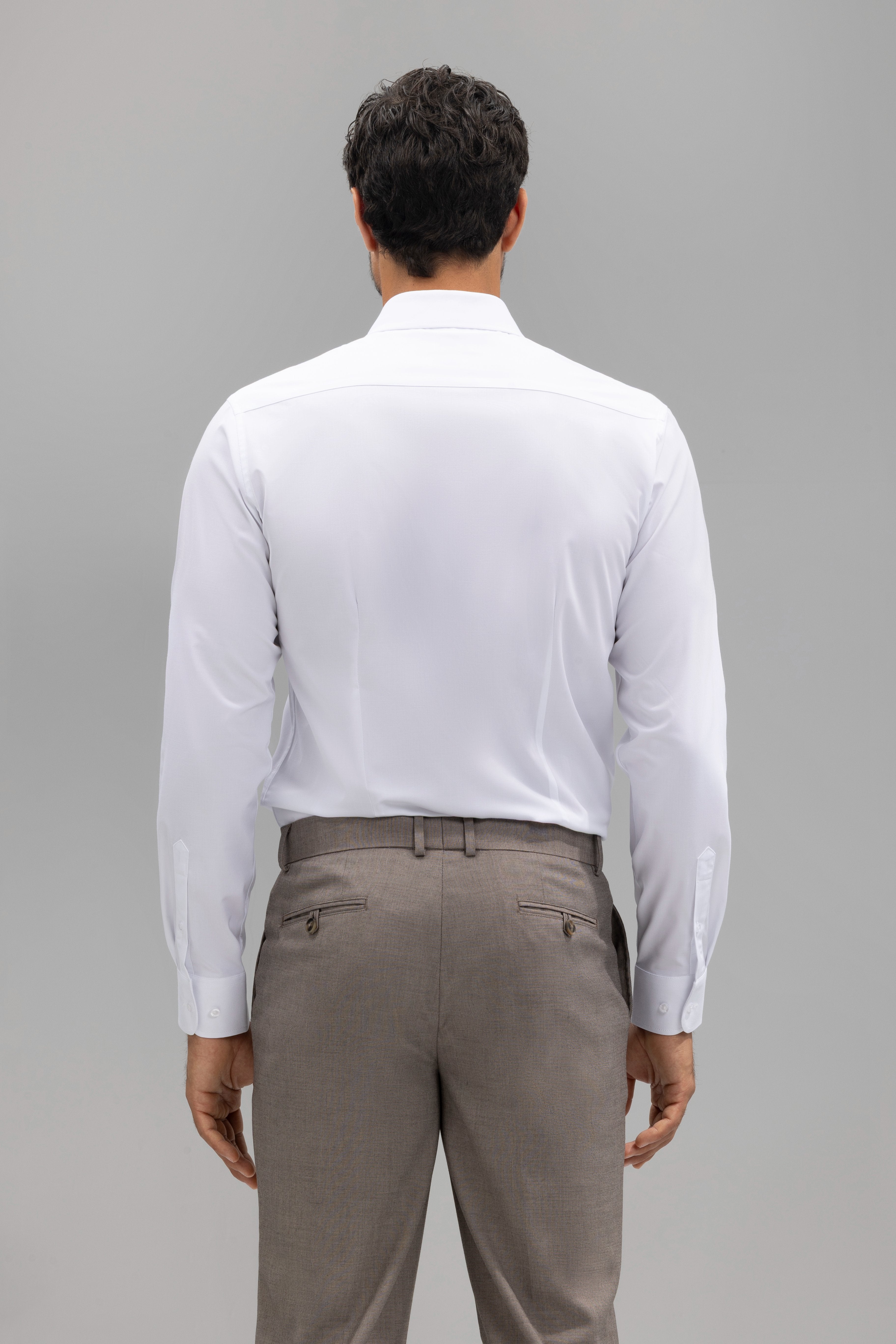Camisa vestir slim fit water repellent
