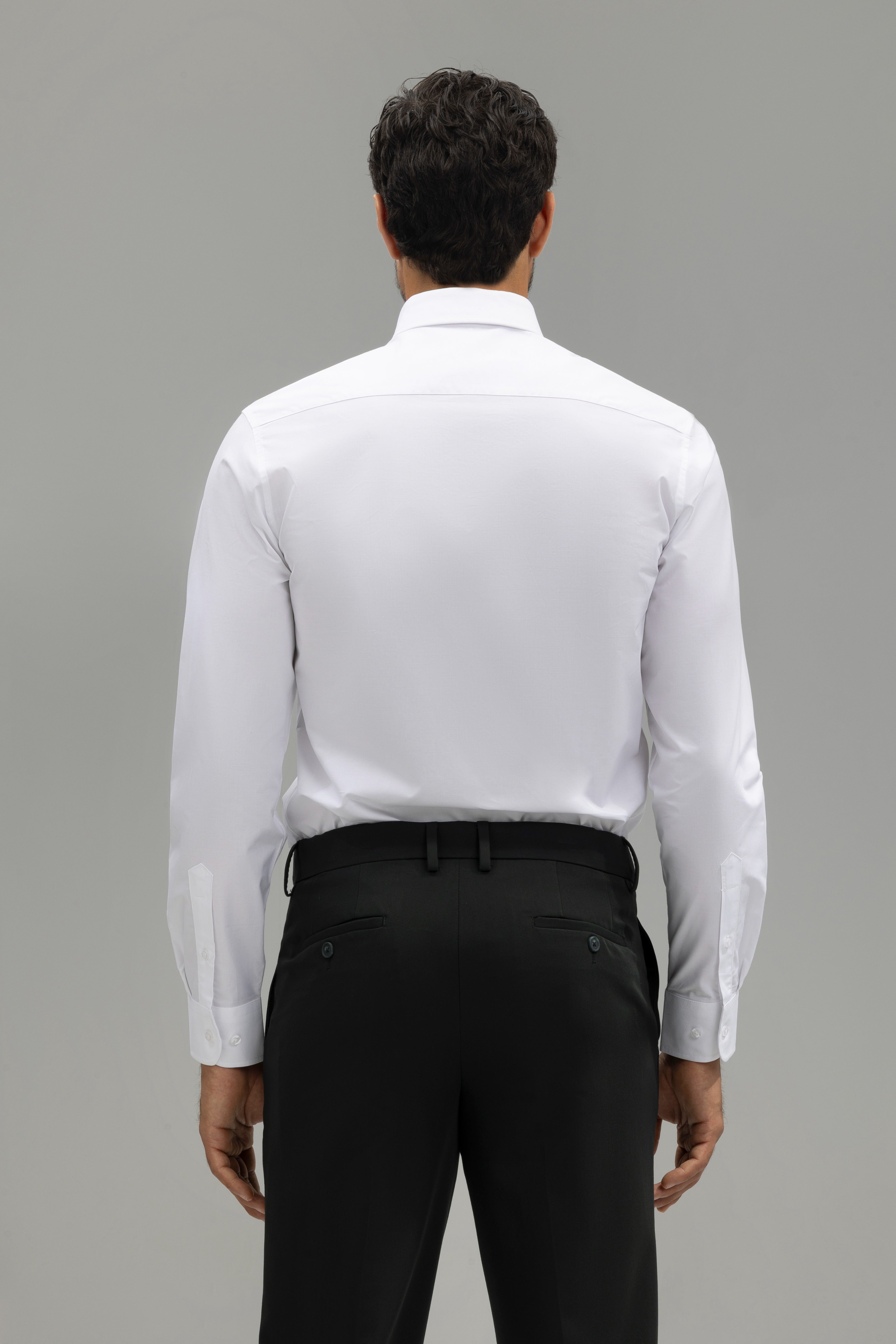 Camisa vestir slim fit estructura