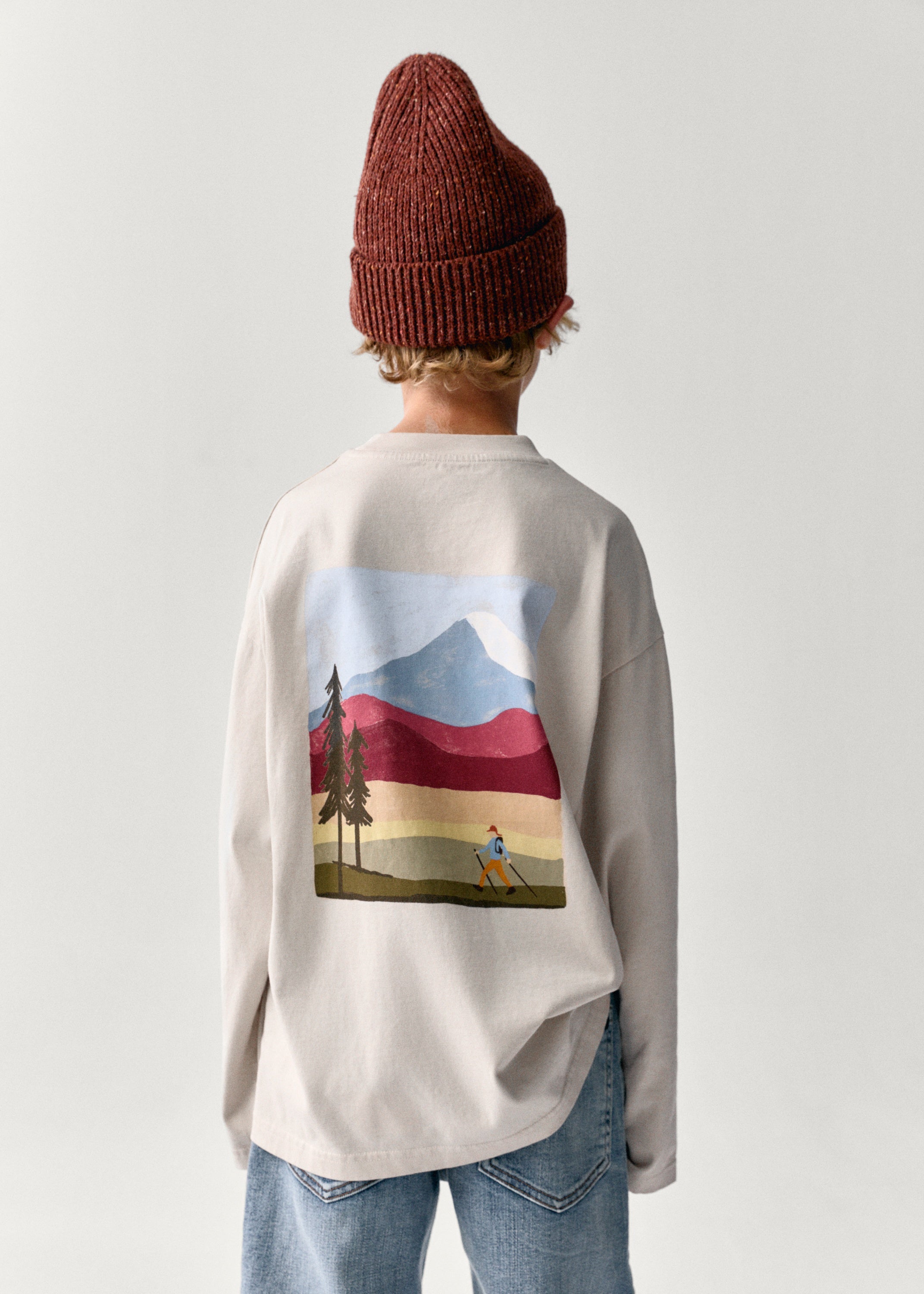 Camiseta niño forest manga larga The Boston Kids