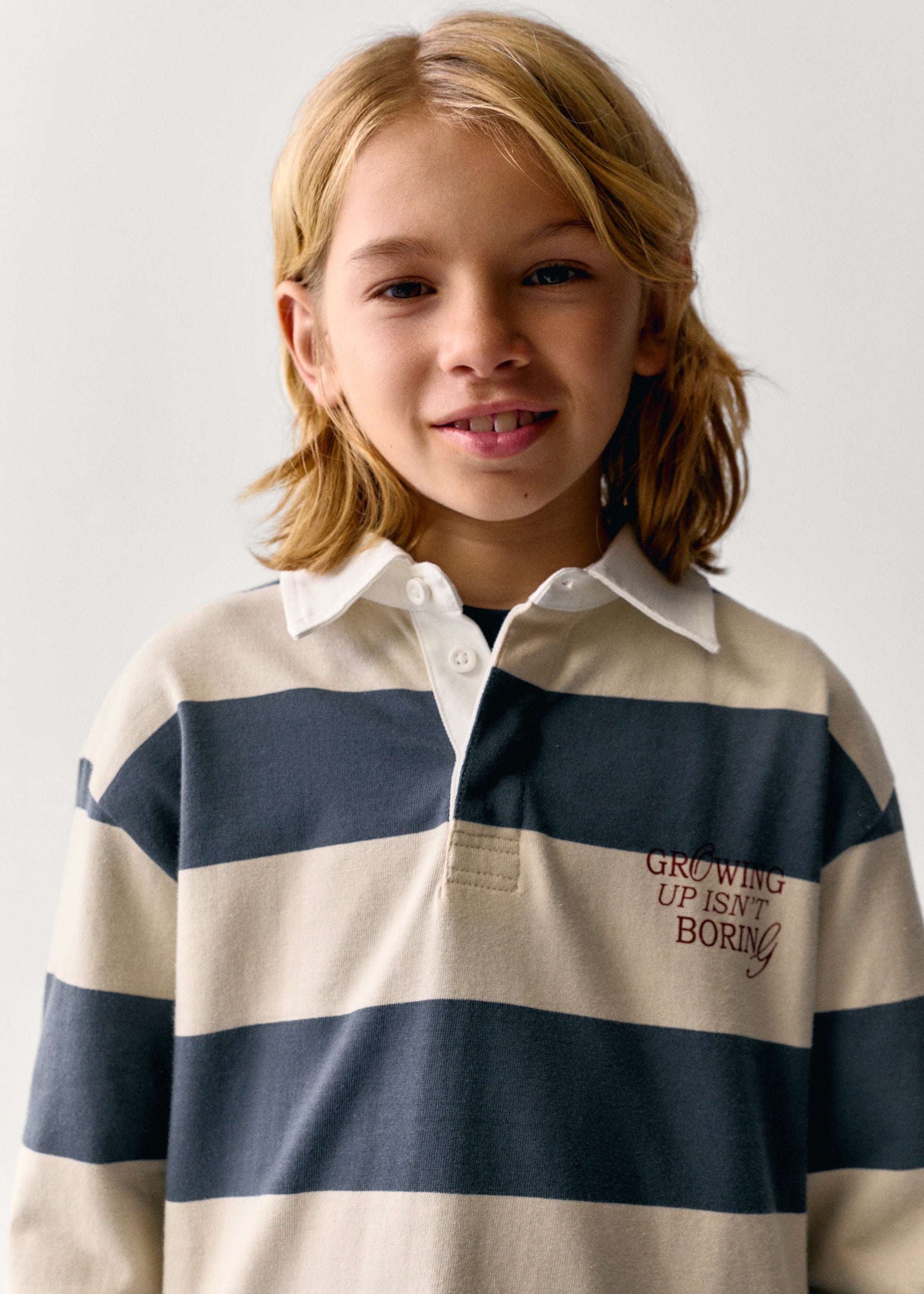Polo niño rayas The Boston Kids