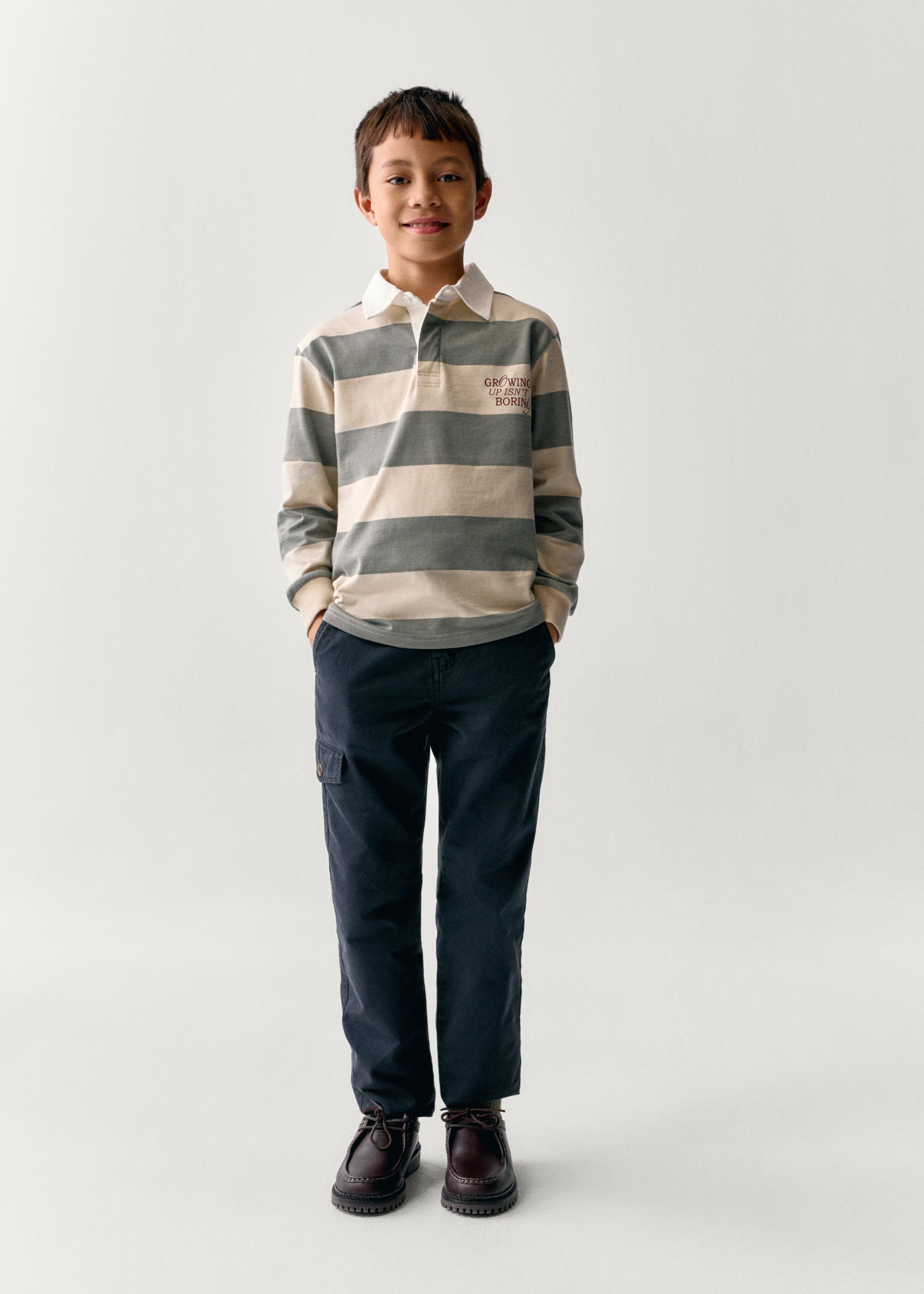 Polo niño rayas The Boston Kids