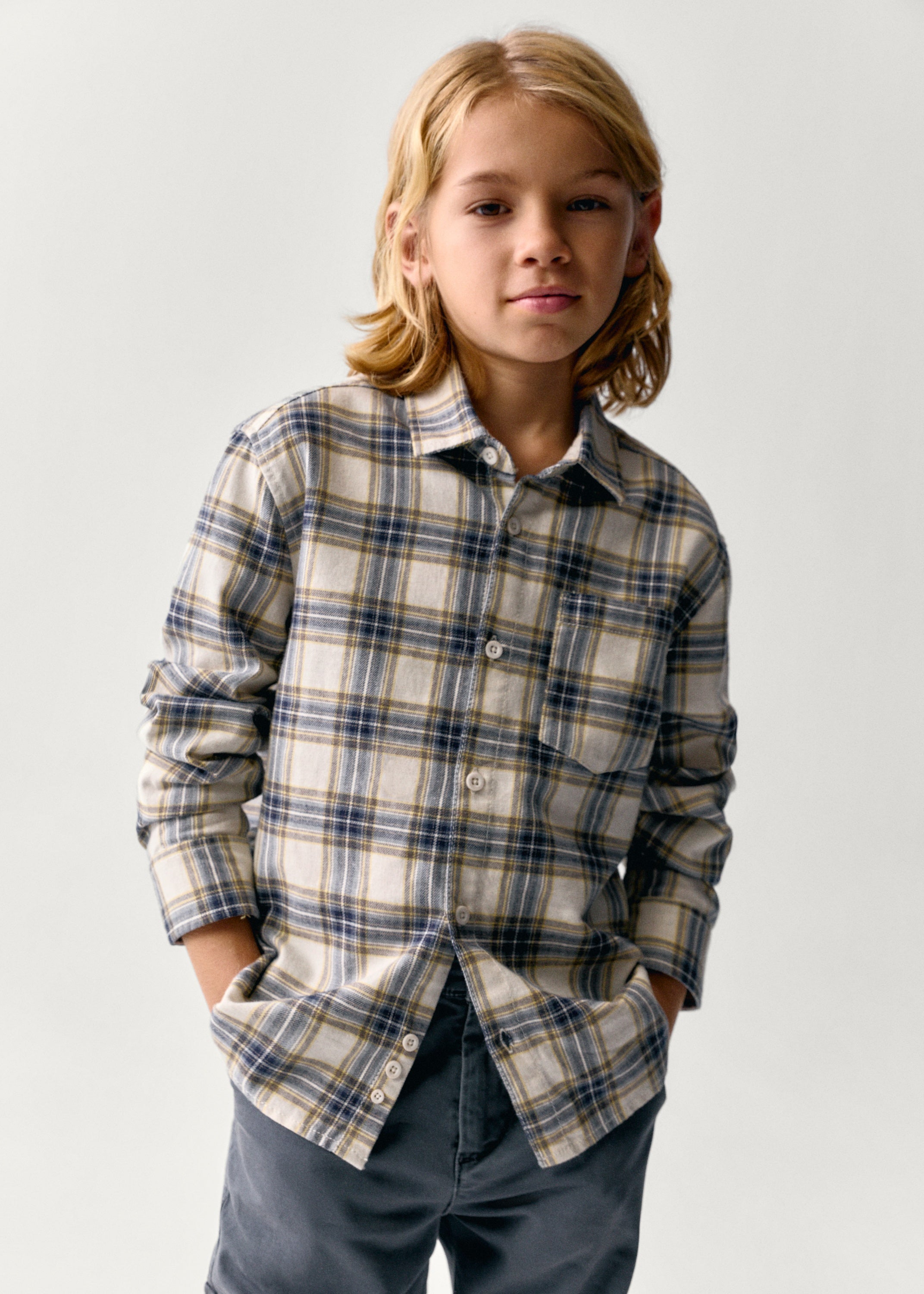Camisa niño cuadros The Boston Kids