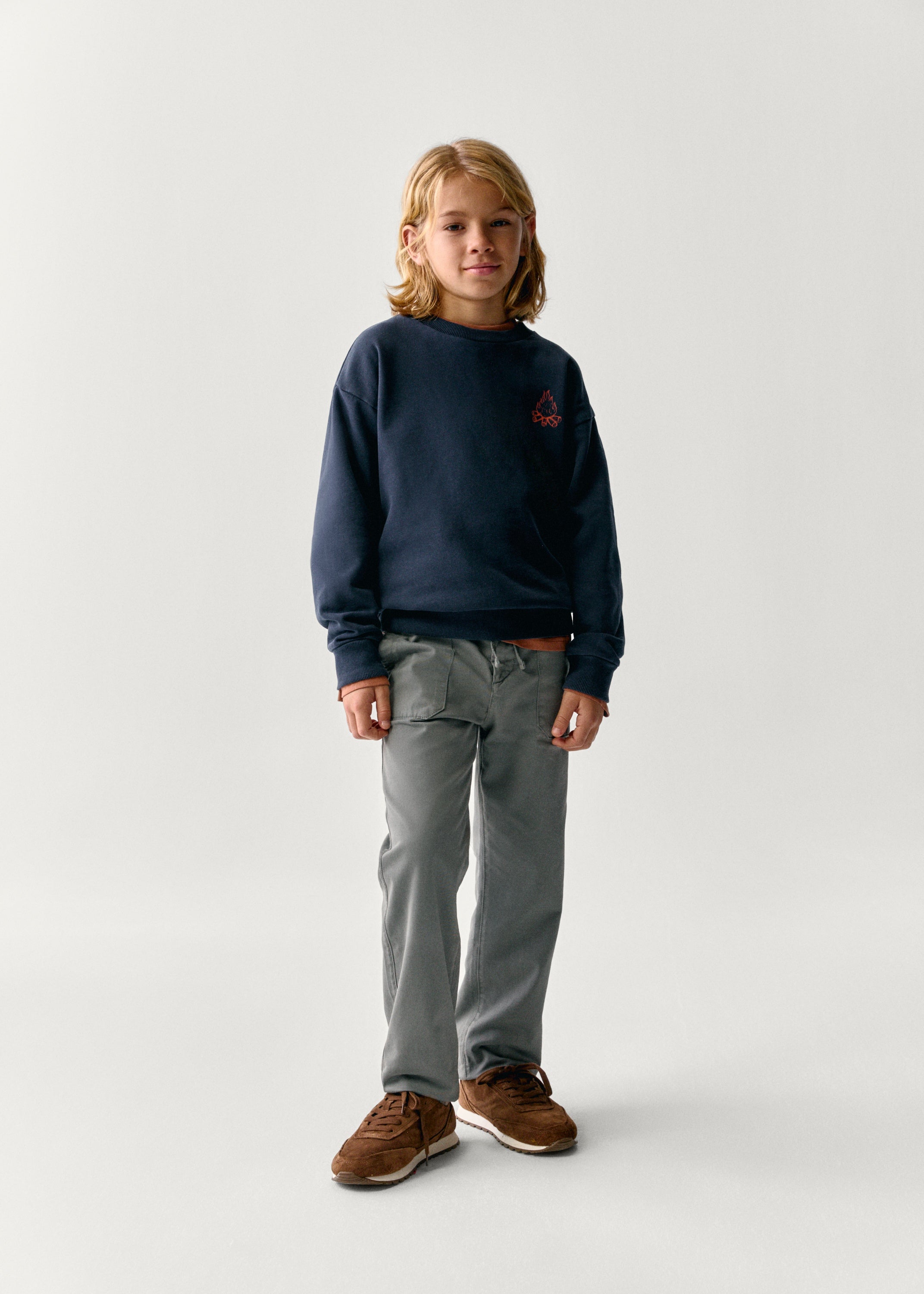 Sudadera niño flúor The Boston Kids