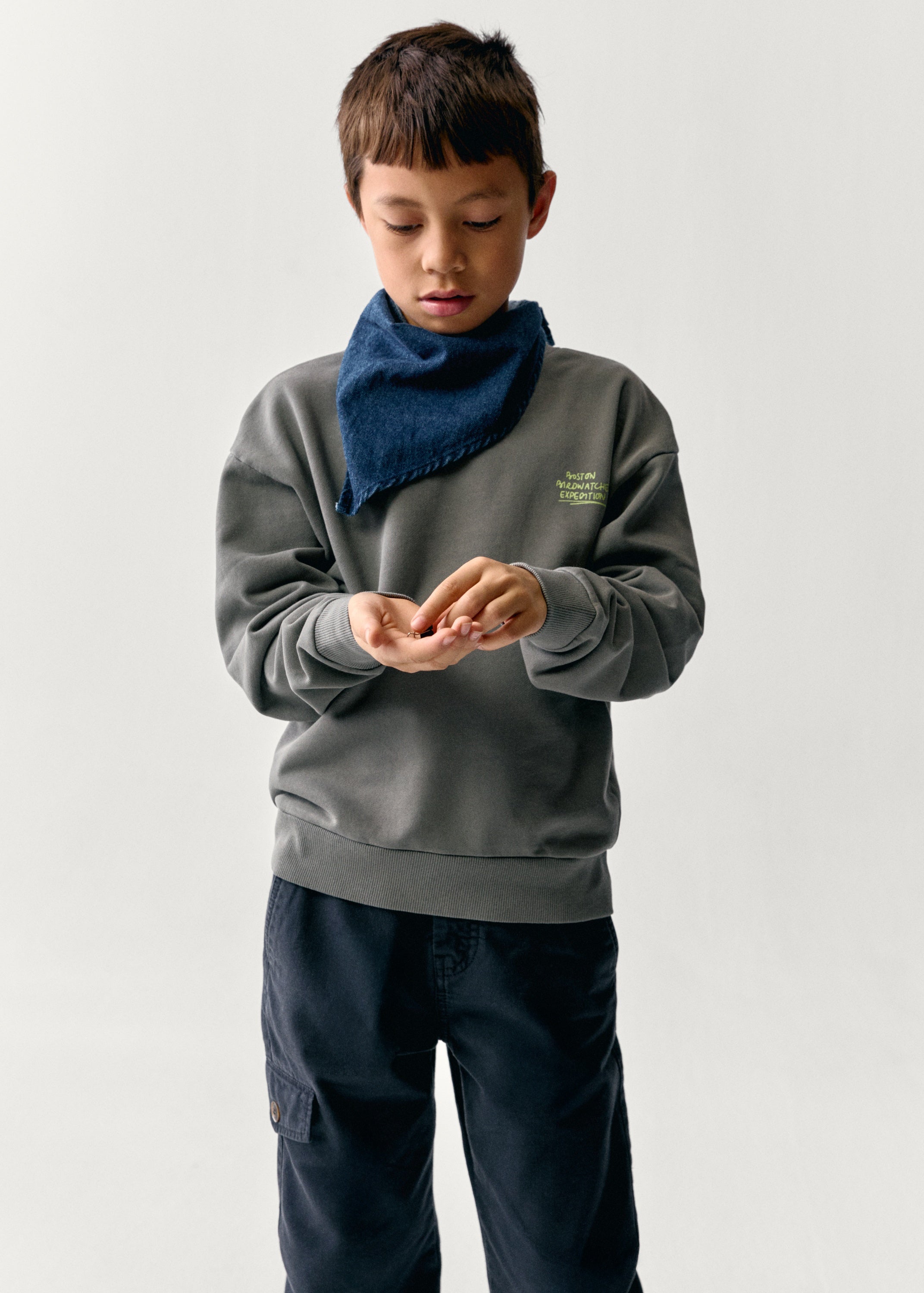 Sudadera niño flúor The Boston Kids