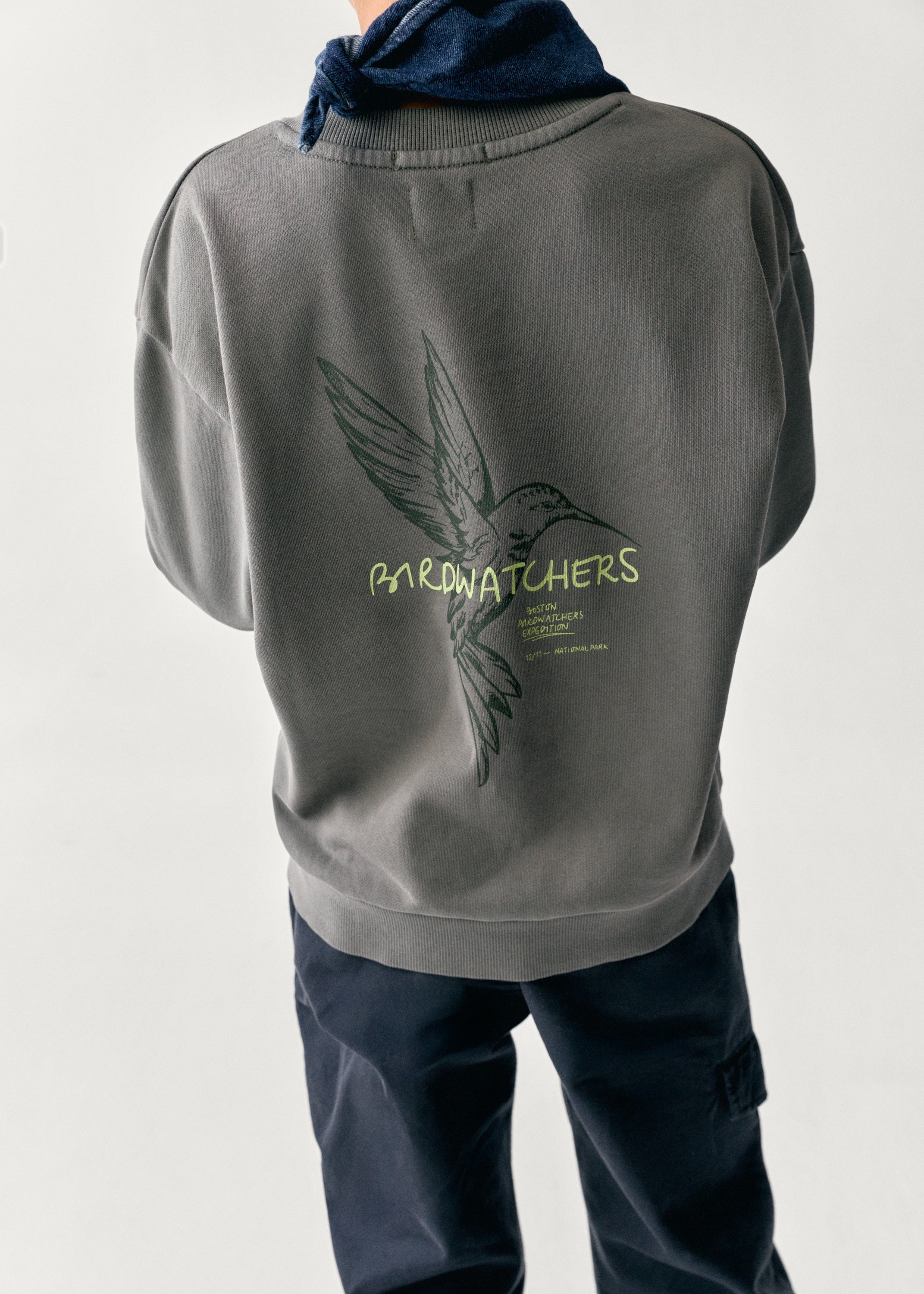 Sudadera niño flúor The Boston Kids