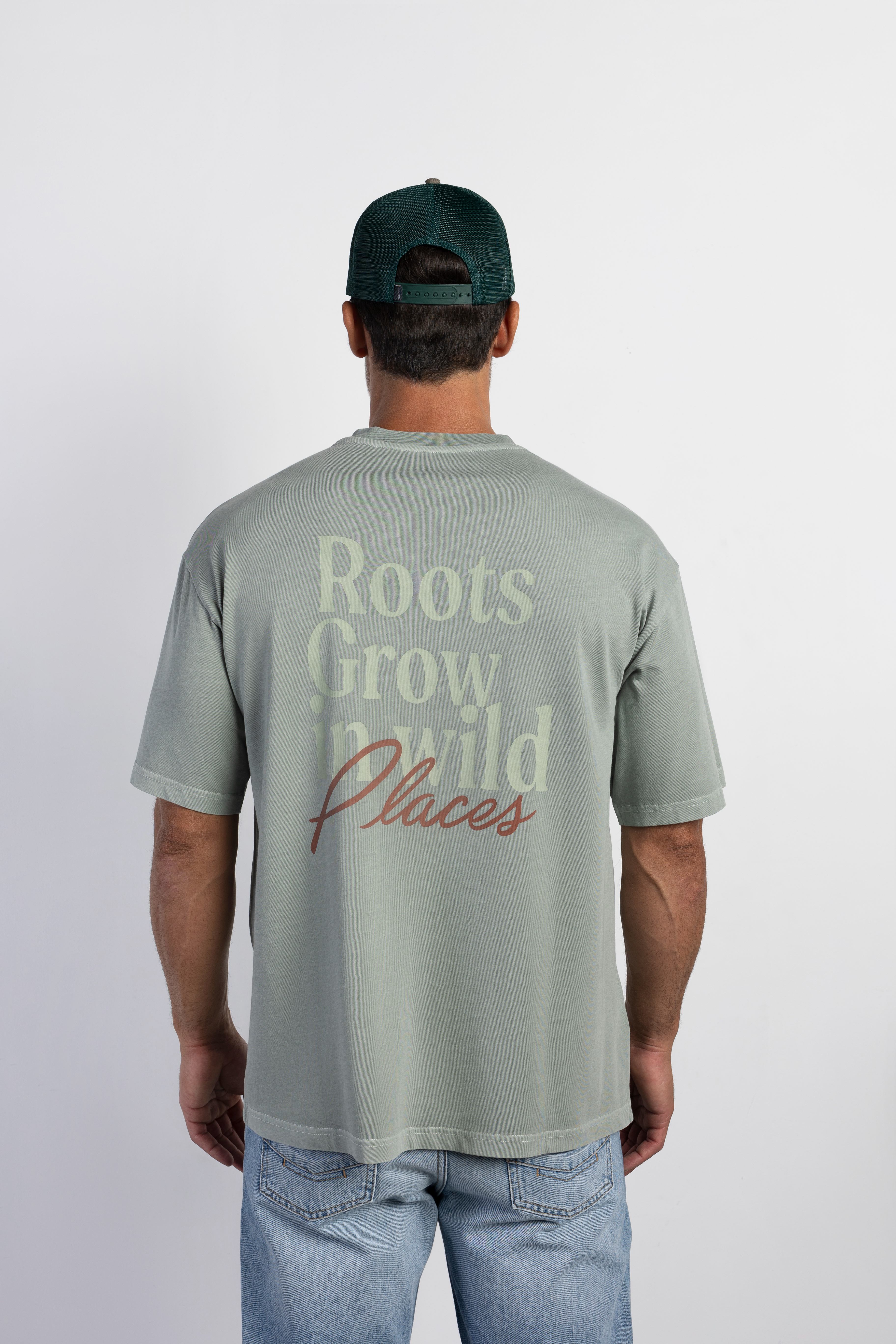 Camiseta oversize roots