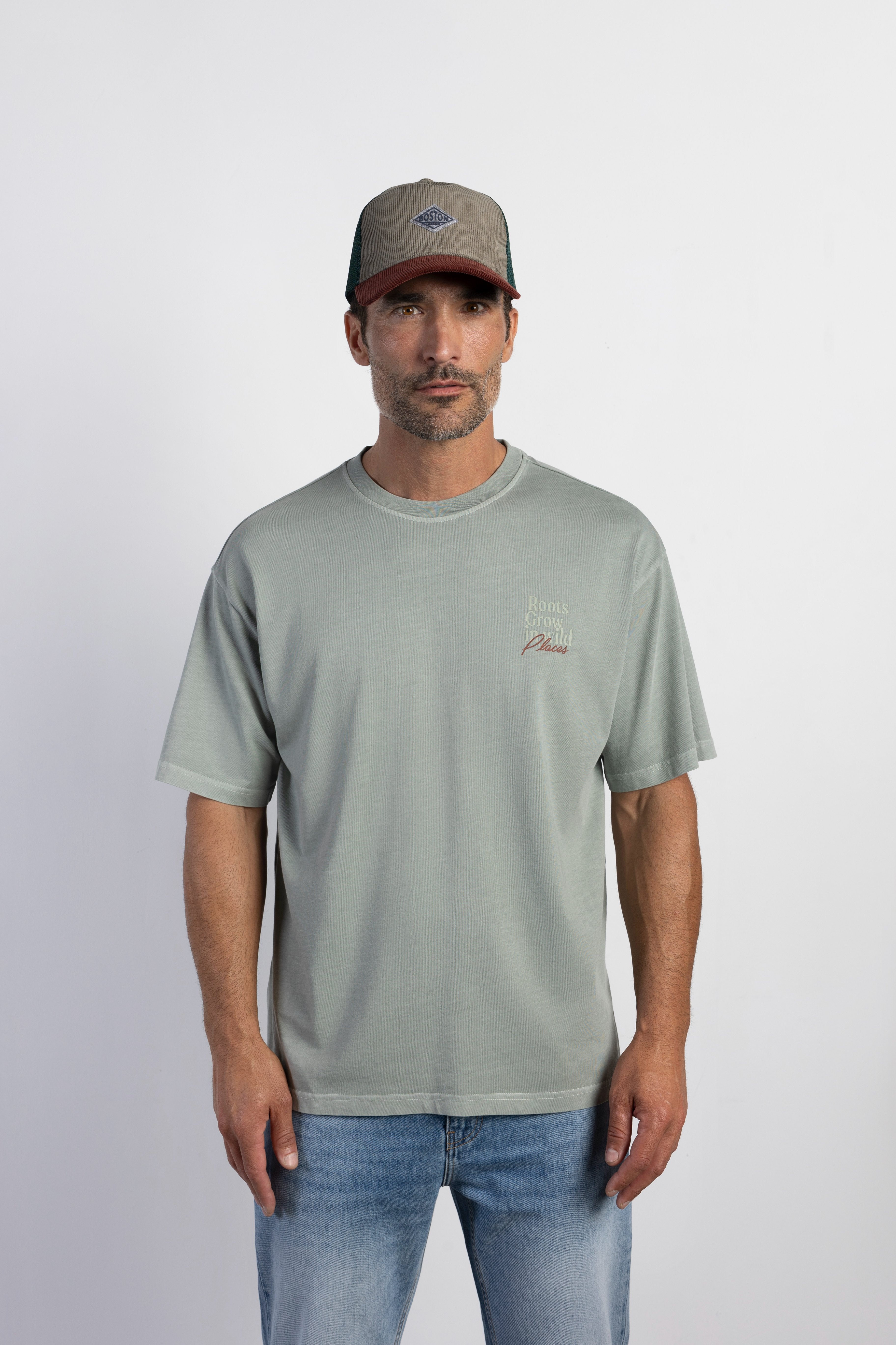 Camiseta oversize roots