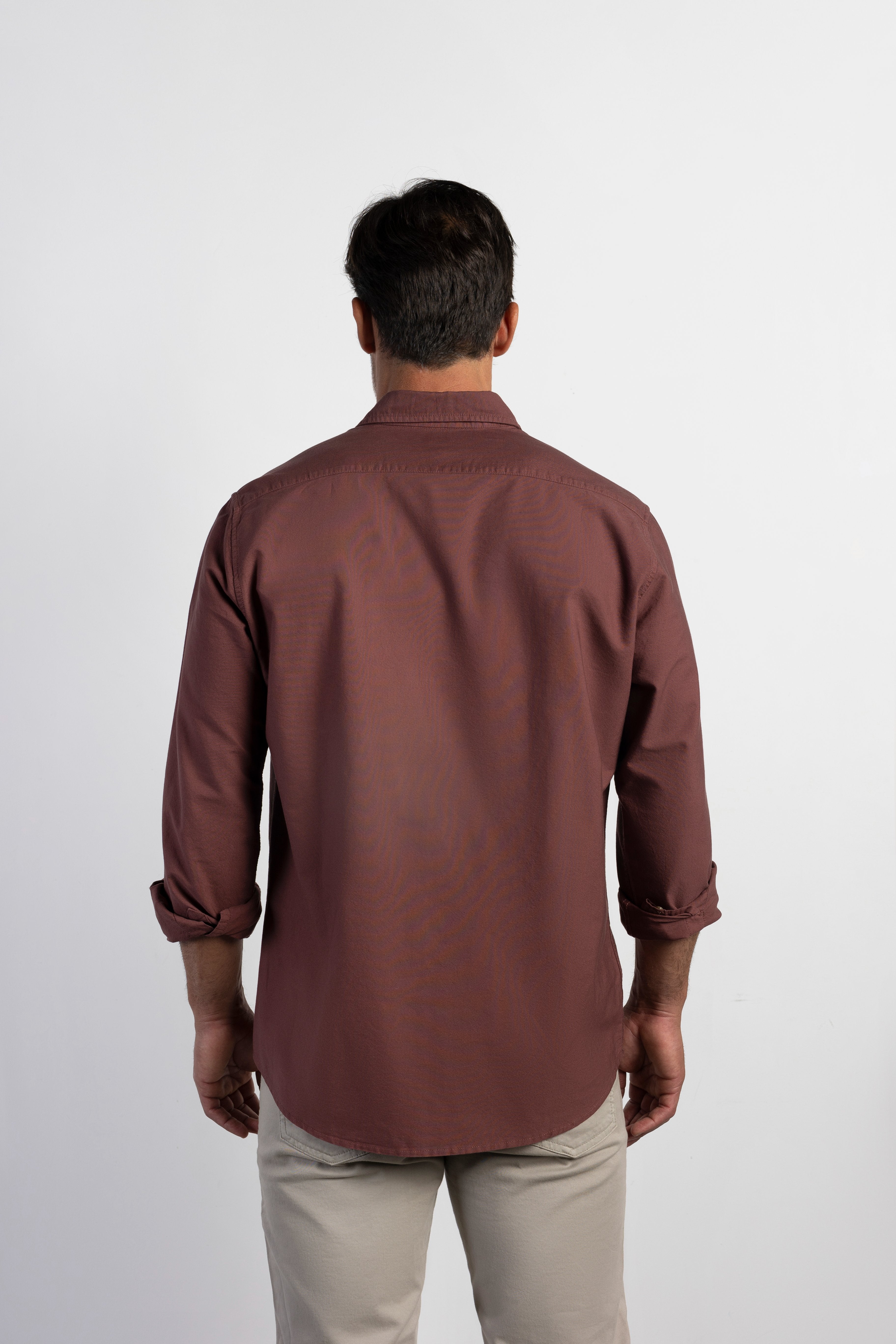 Camisa oxford regular fit