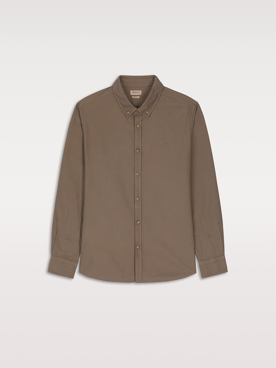 Camisa oxford regular fit