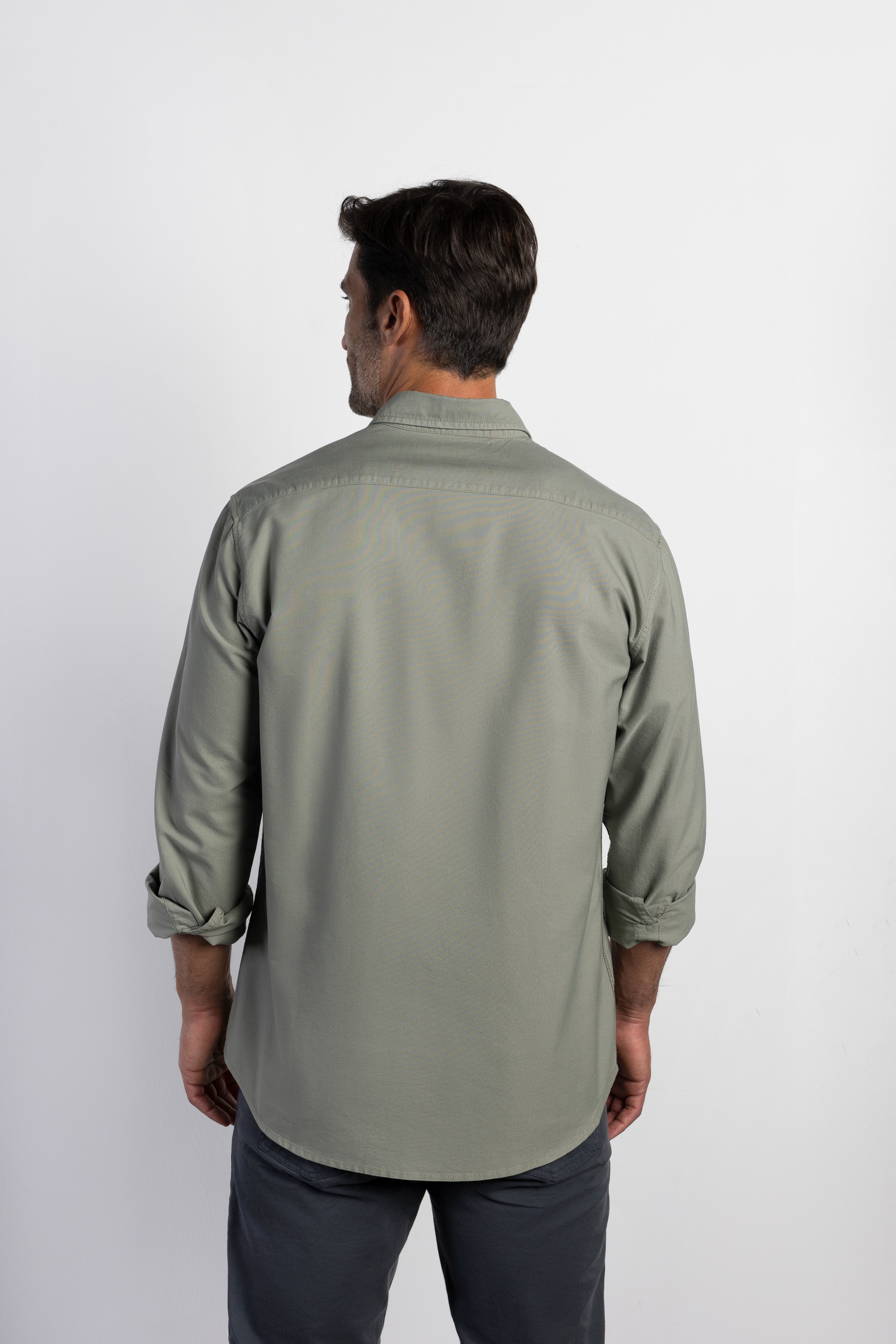 Camisa oxford regular fit