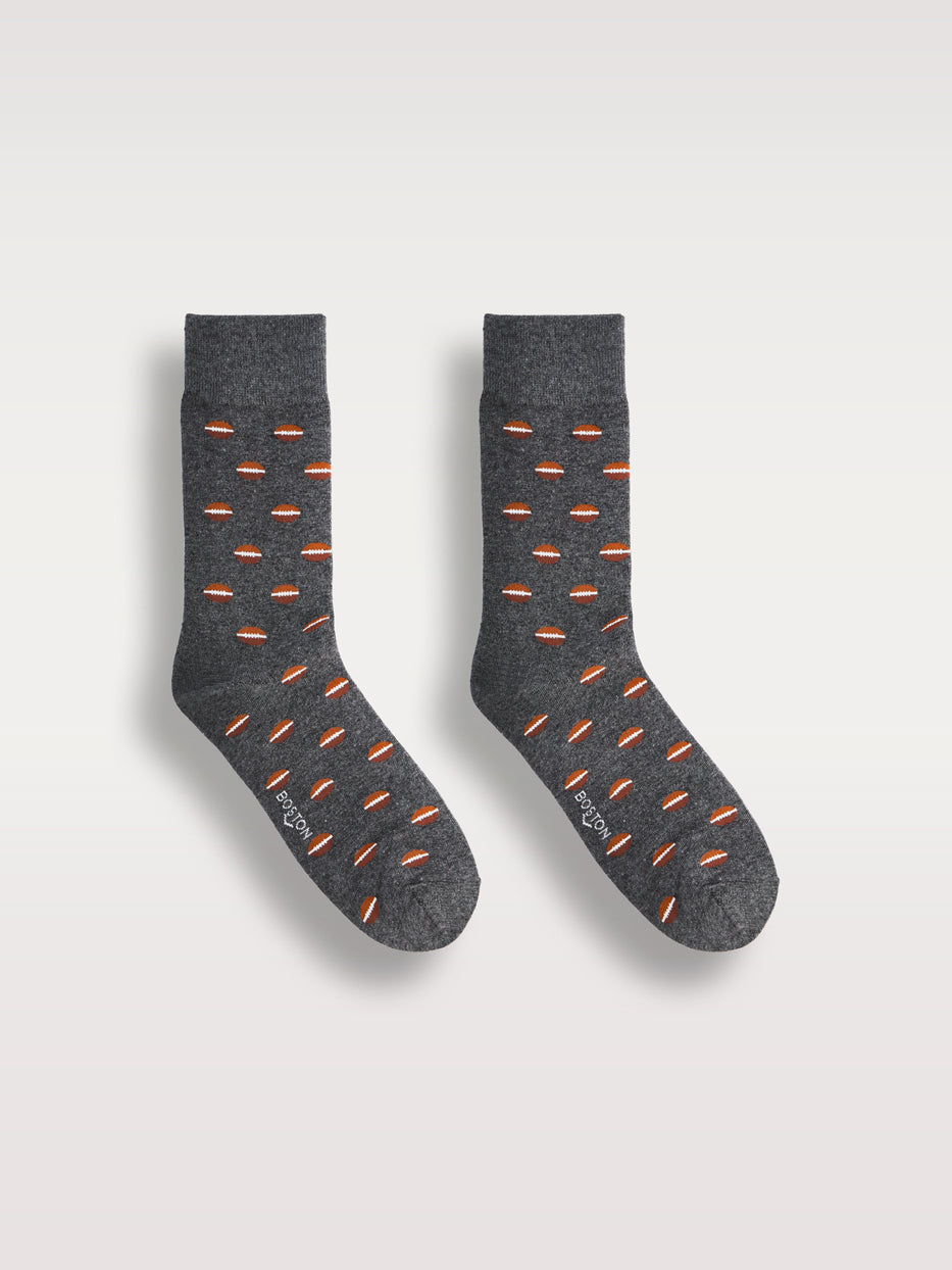 Calcetines estampados rugby