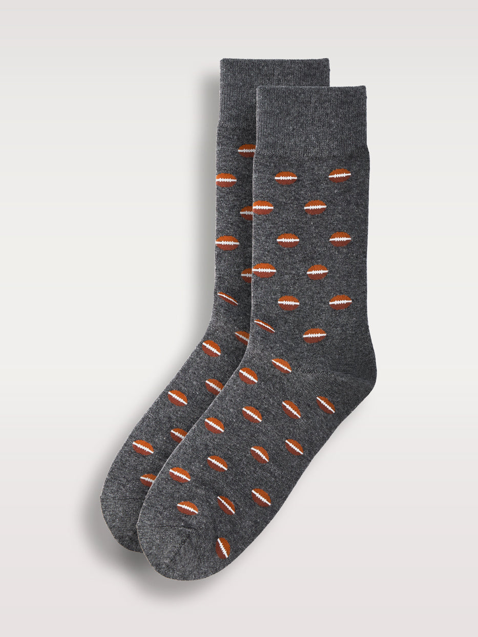 Calcetines estampados rugby