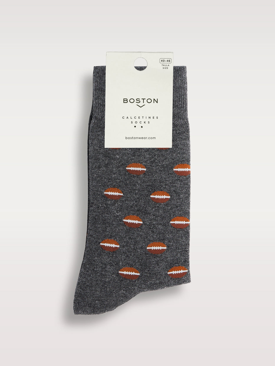 Calcetines estampados rugby