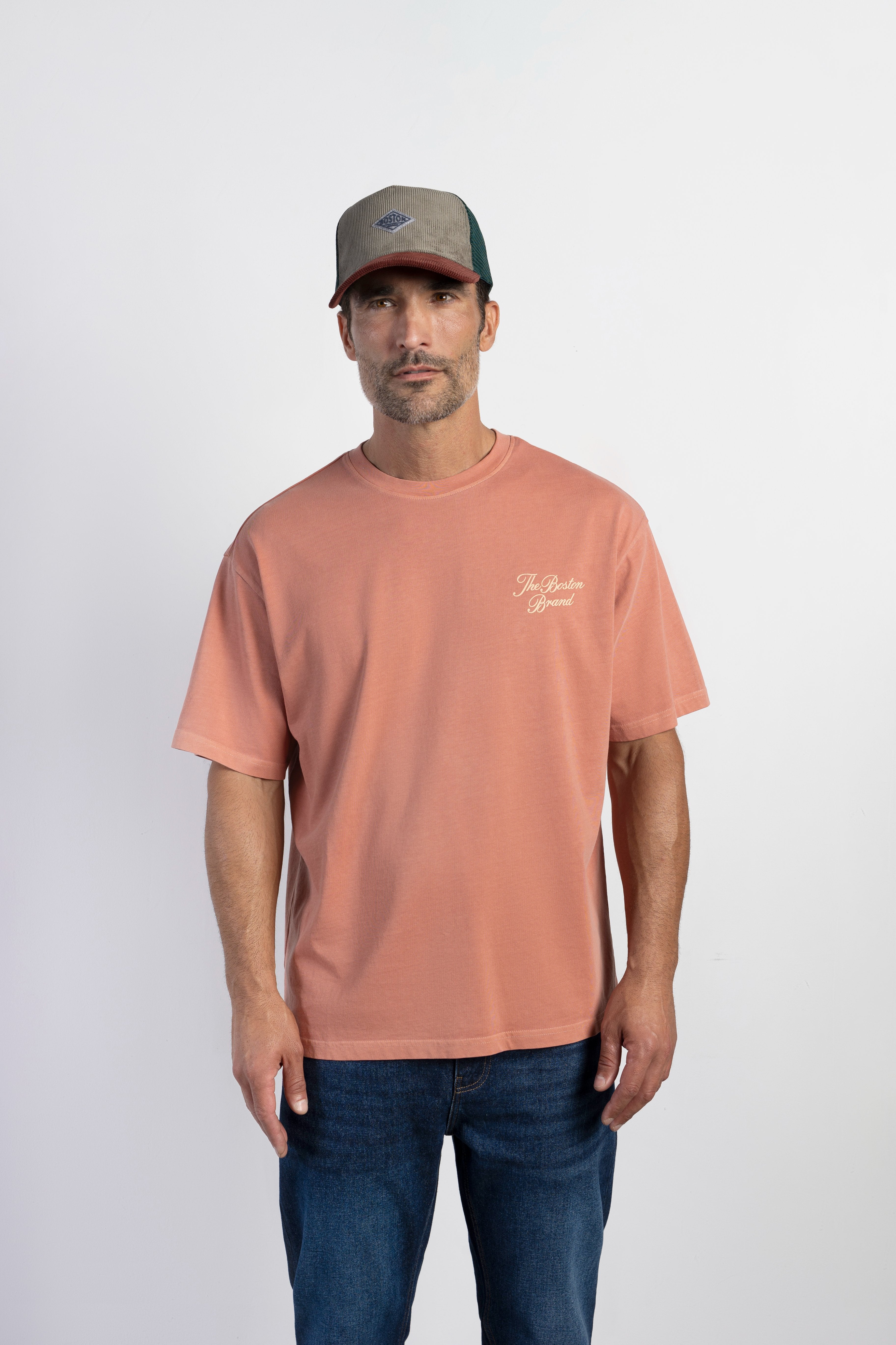 Camiseta oversize manga corta