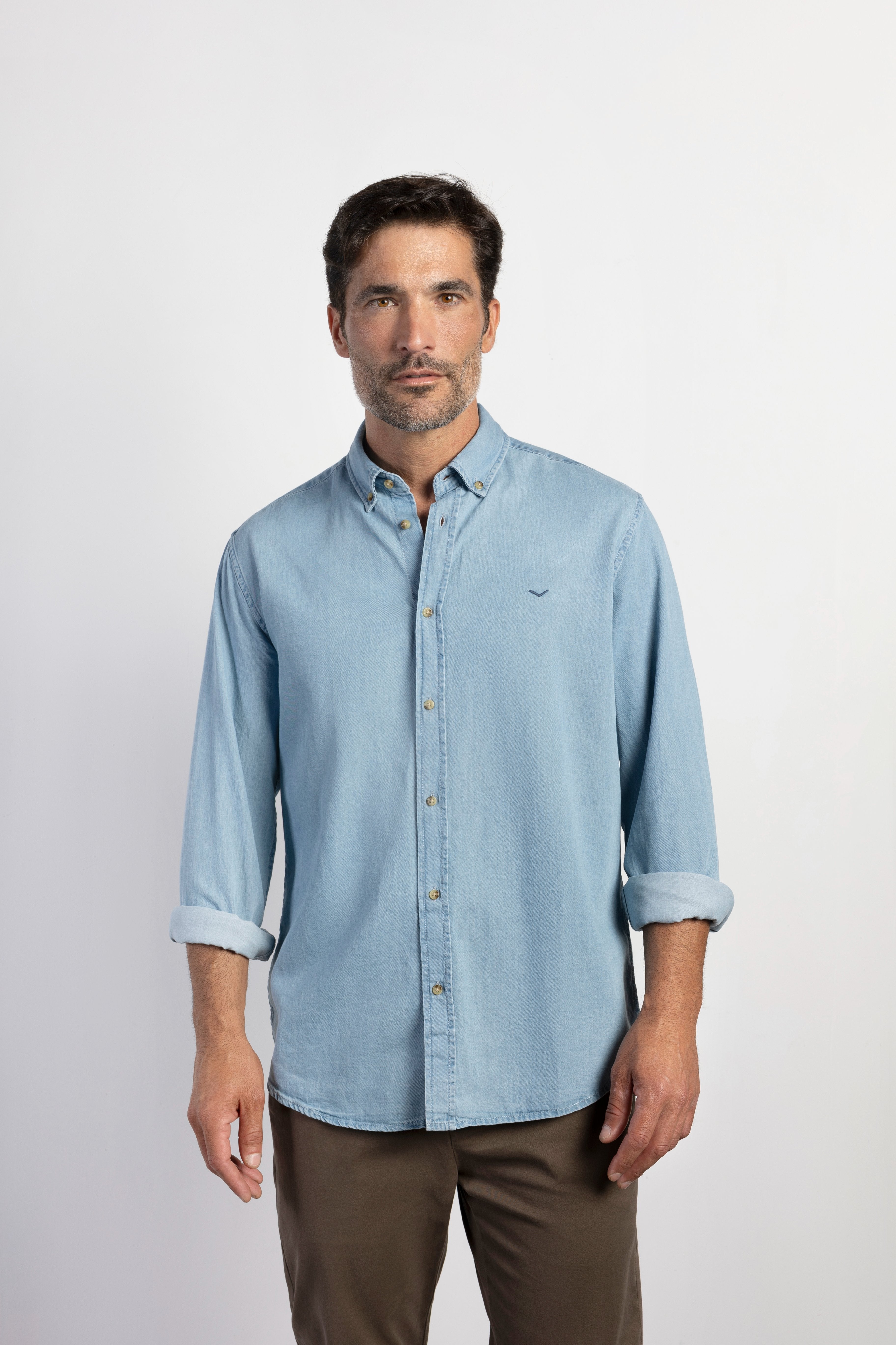 Camisa regular fit tejana